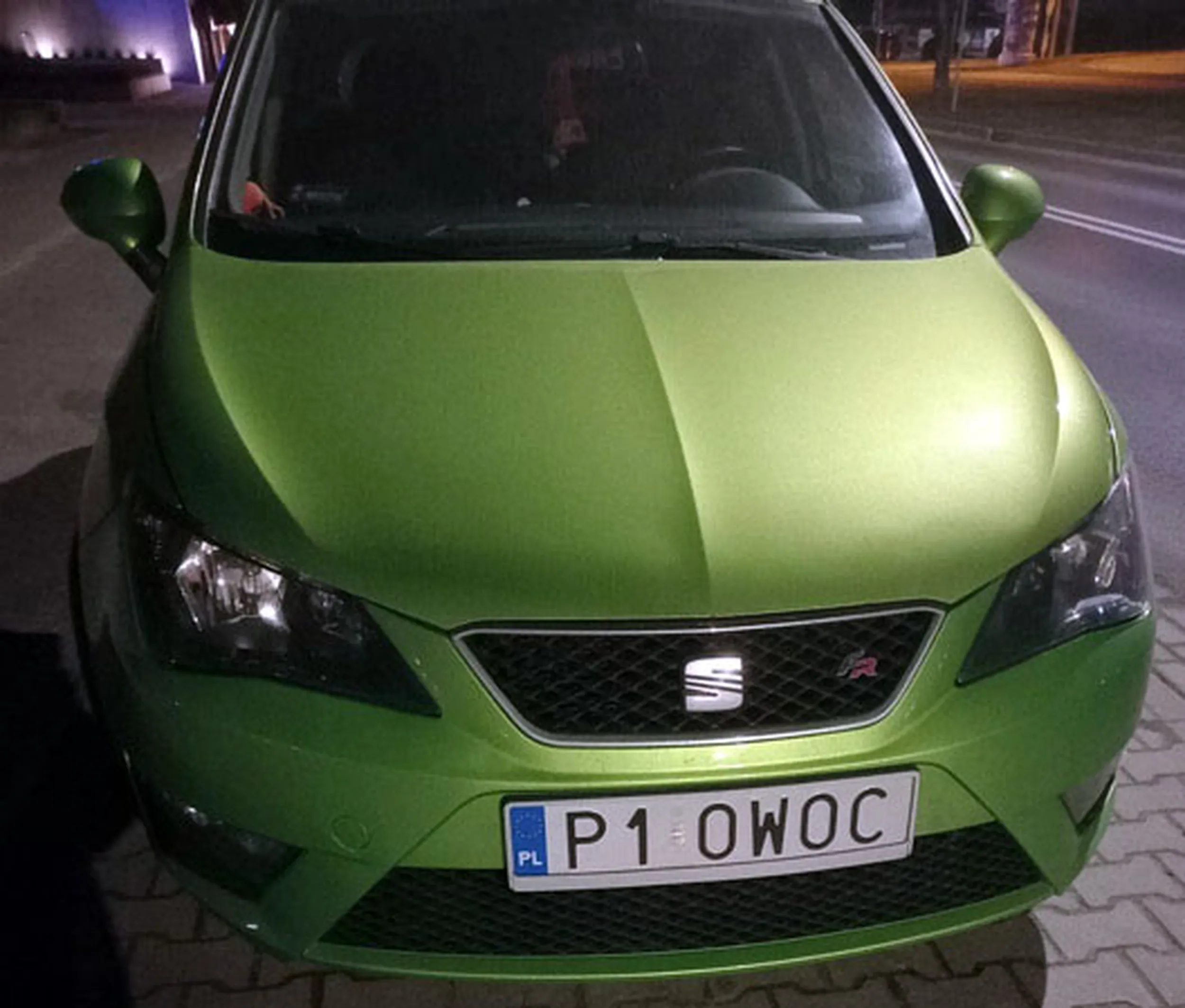 Fajny numer, blacha P1 OWOC