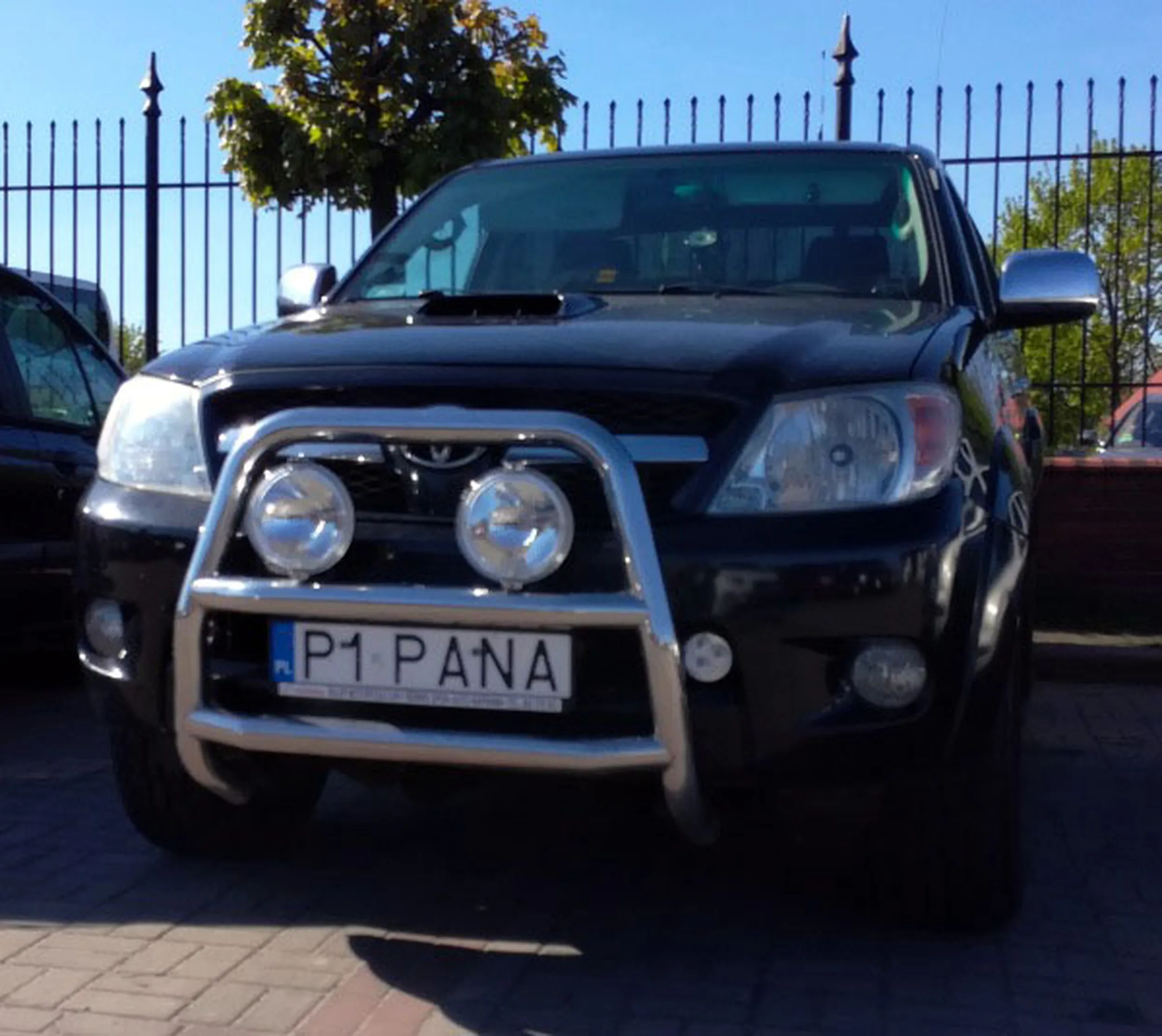 Fajny numer, blacha P1 PANA