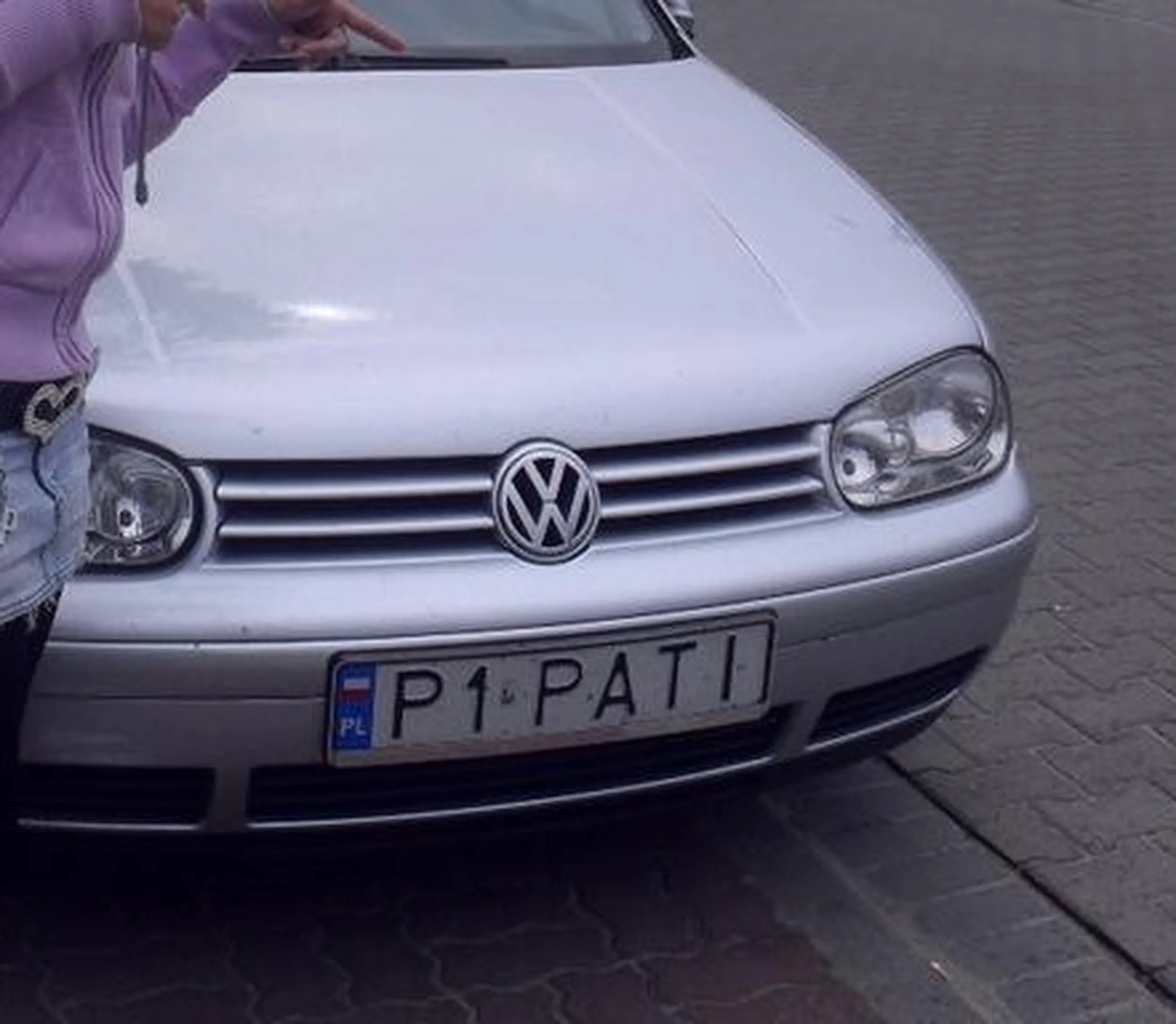 Fajny numer, blacha P1 PATI