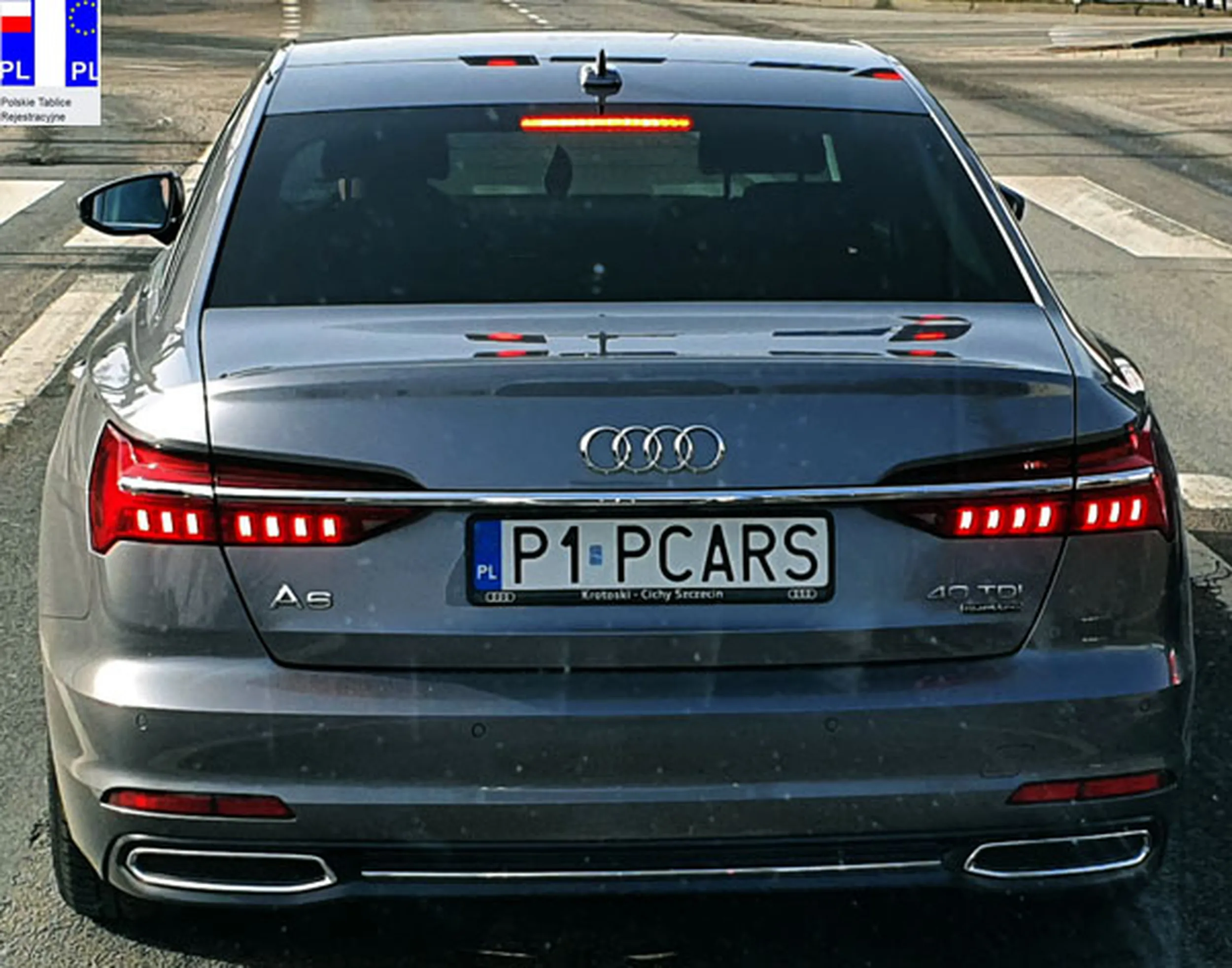 Fajny numer, blacha P1 PCARS