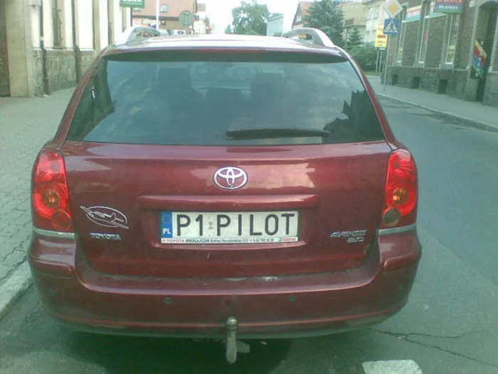 Fajny numer, blacha P1 PILOT