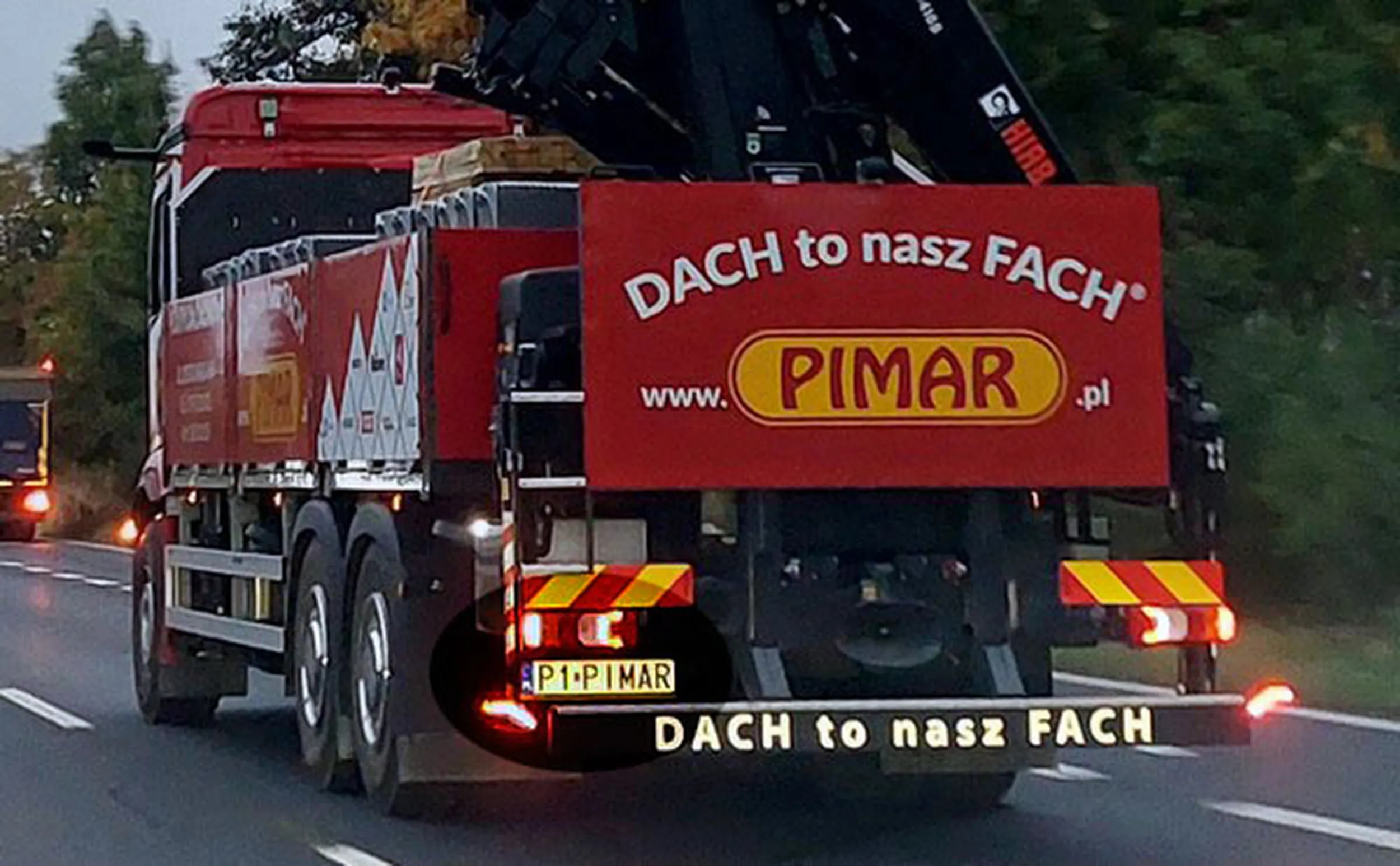 Fajny numer, blacha P1 PIMAR
