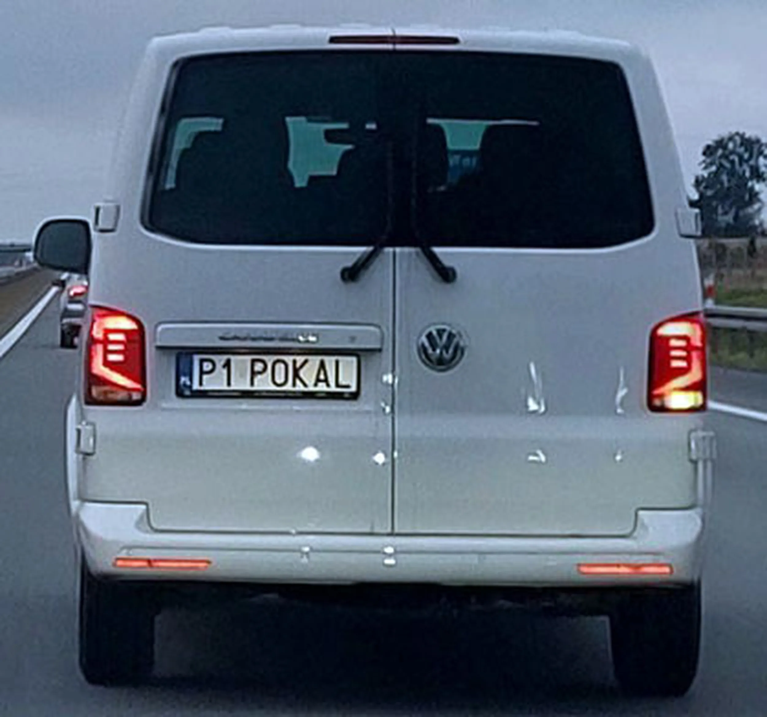 Fajny numer, blacha P1 POKAL