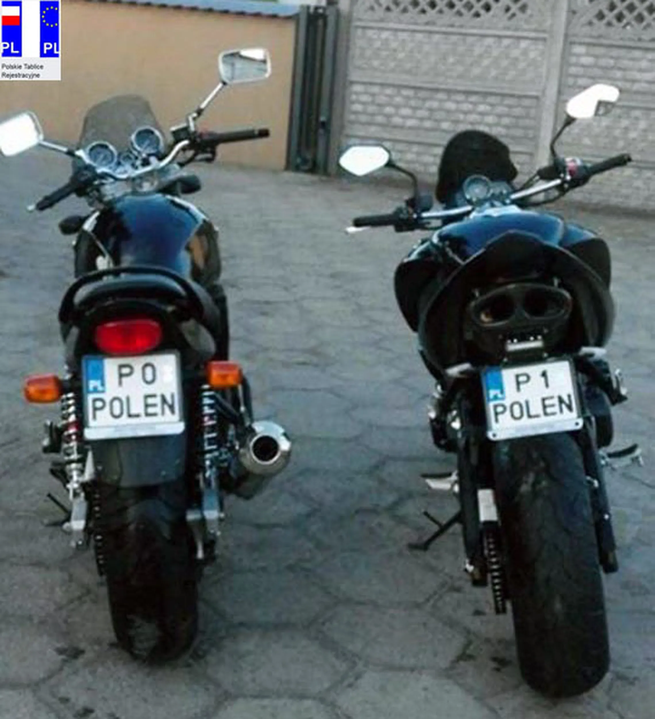 Fajny numer, blacha P1 POLEN