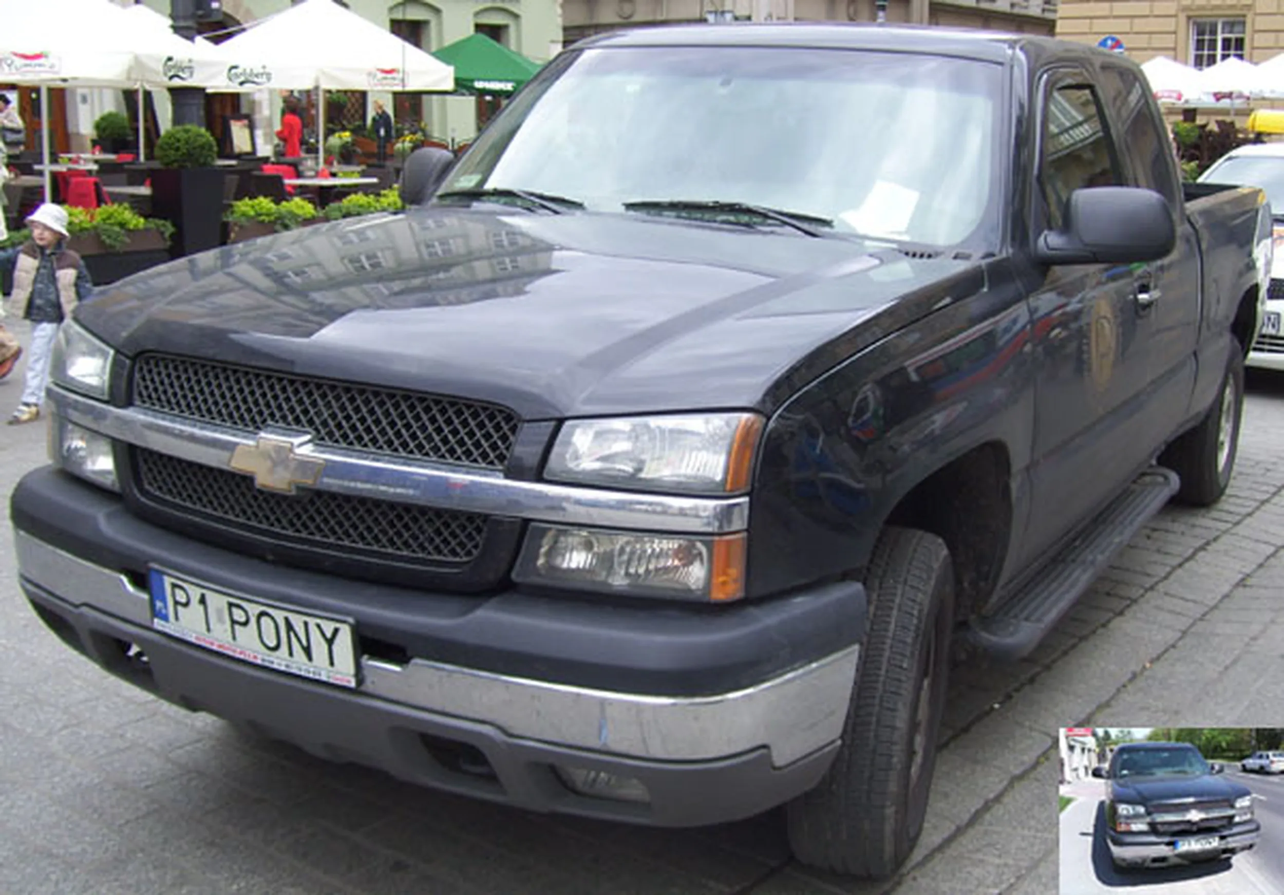 Fajny numer, blacha P1 PONY