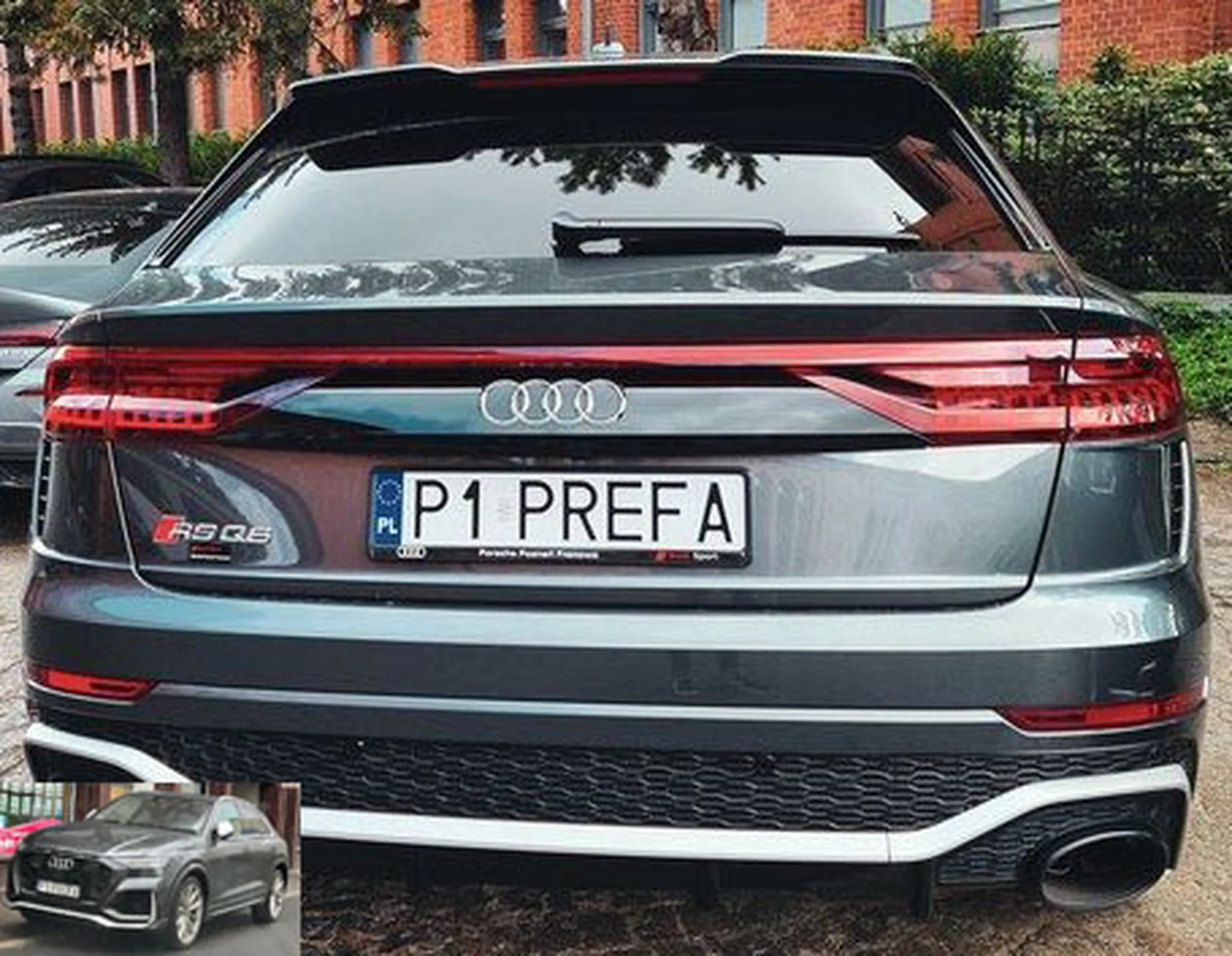 Fajny numer, blacha P1 PREFA