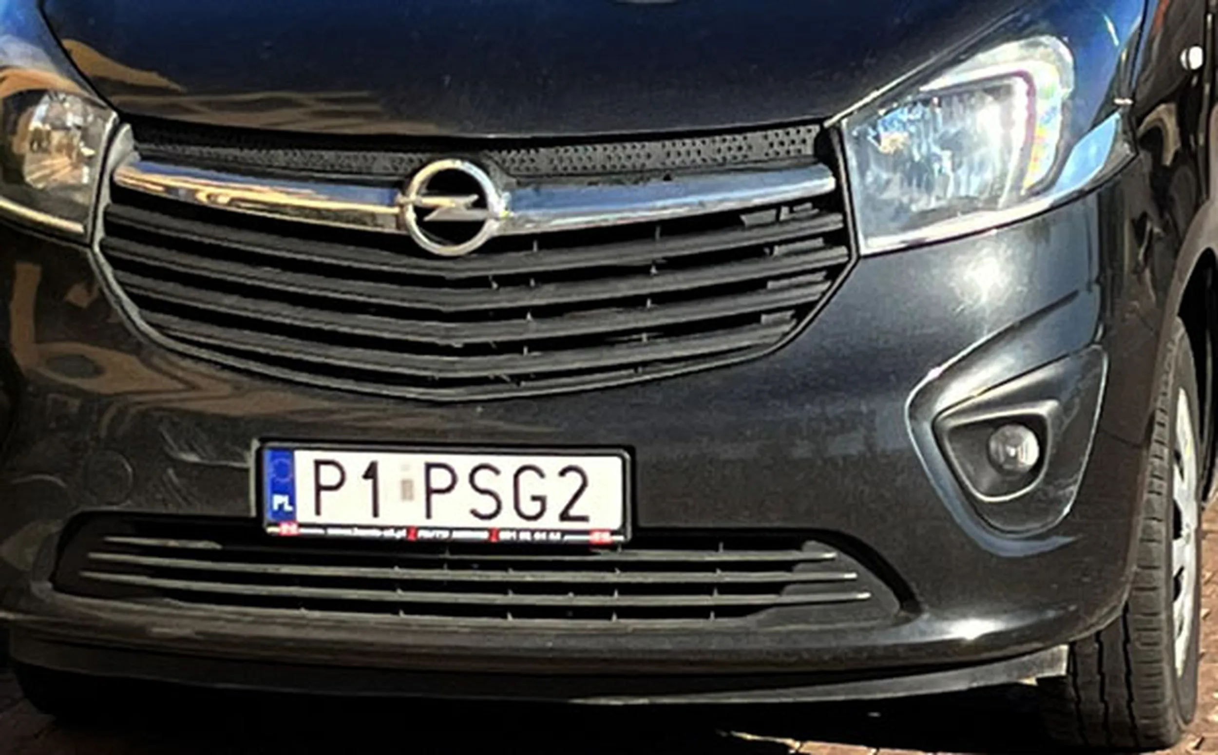 Fajny numer, blacha P1 PSG2