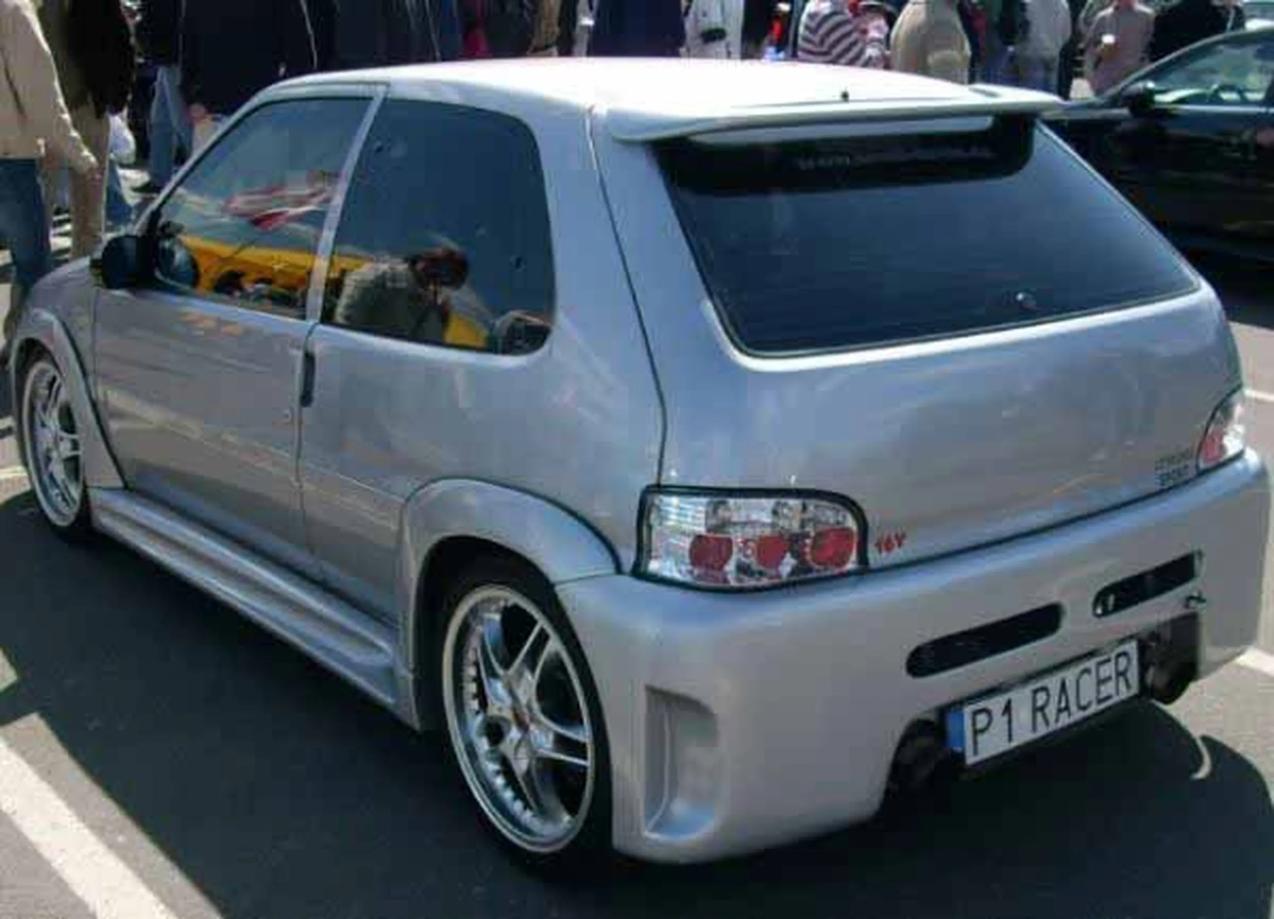 Fajny numer, blacha P1 RACER