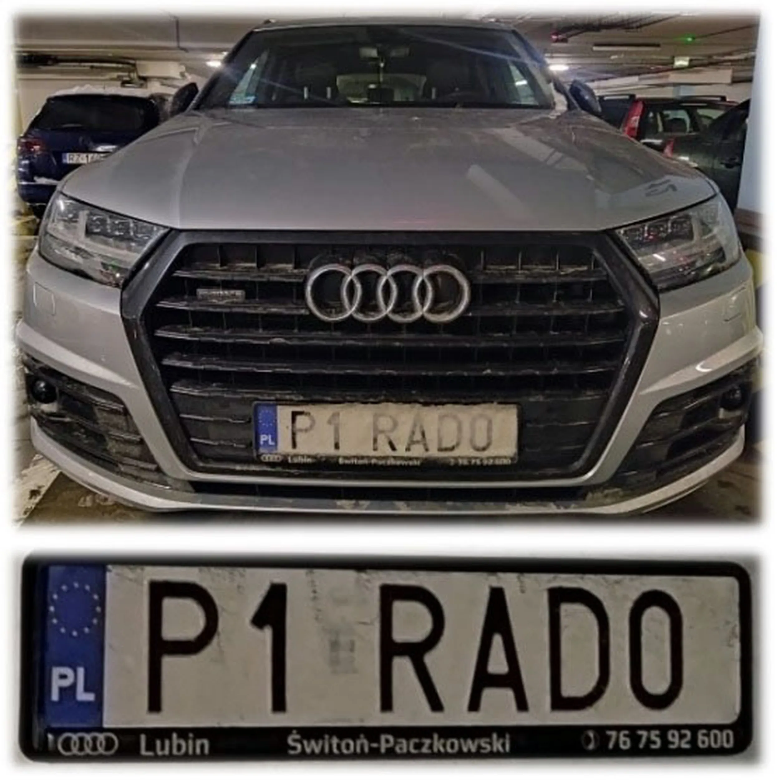 Fajny numer, blacha P1 RAD0