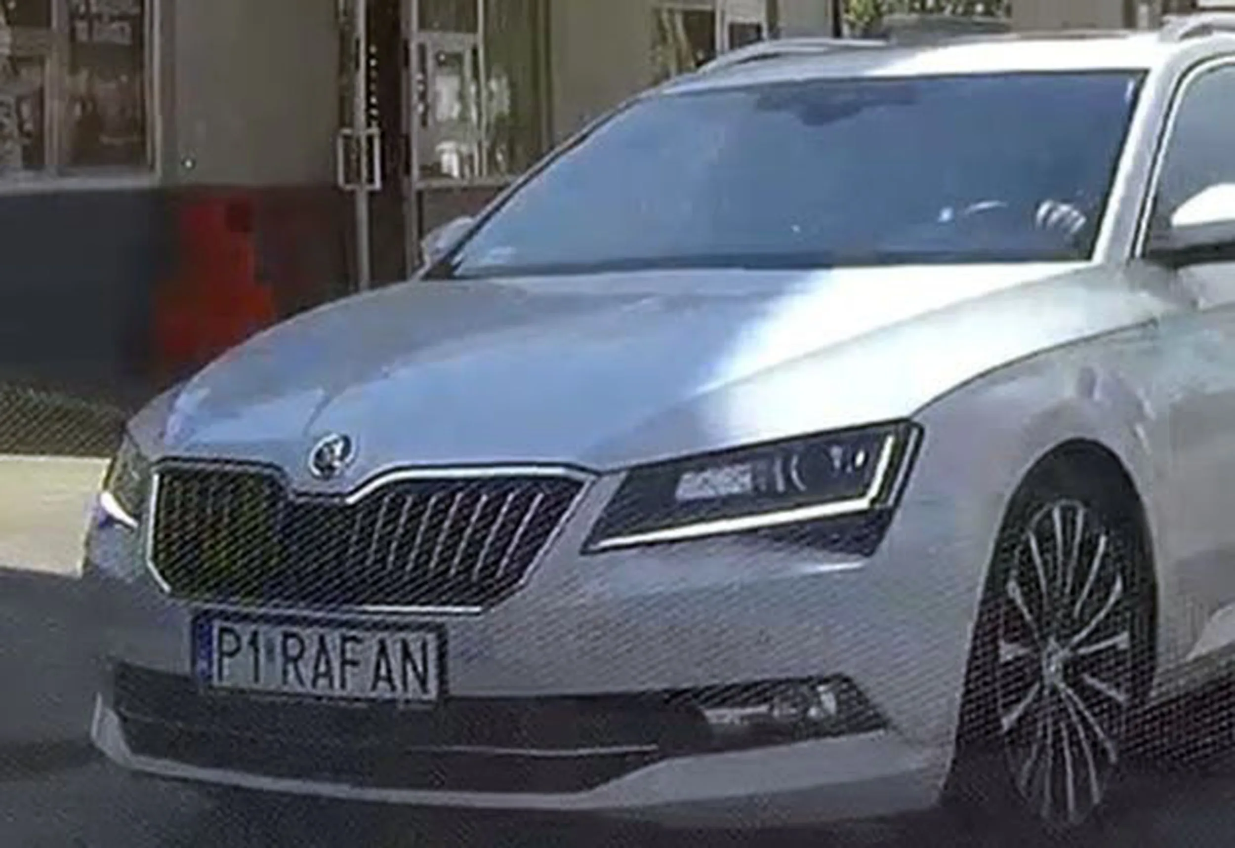 Fajny numer, blacha P1 RAFAN