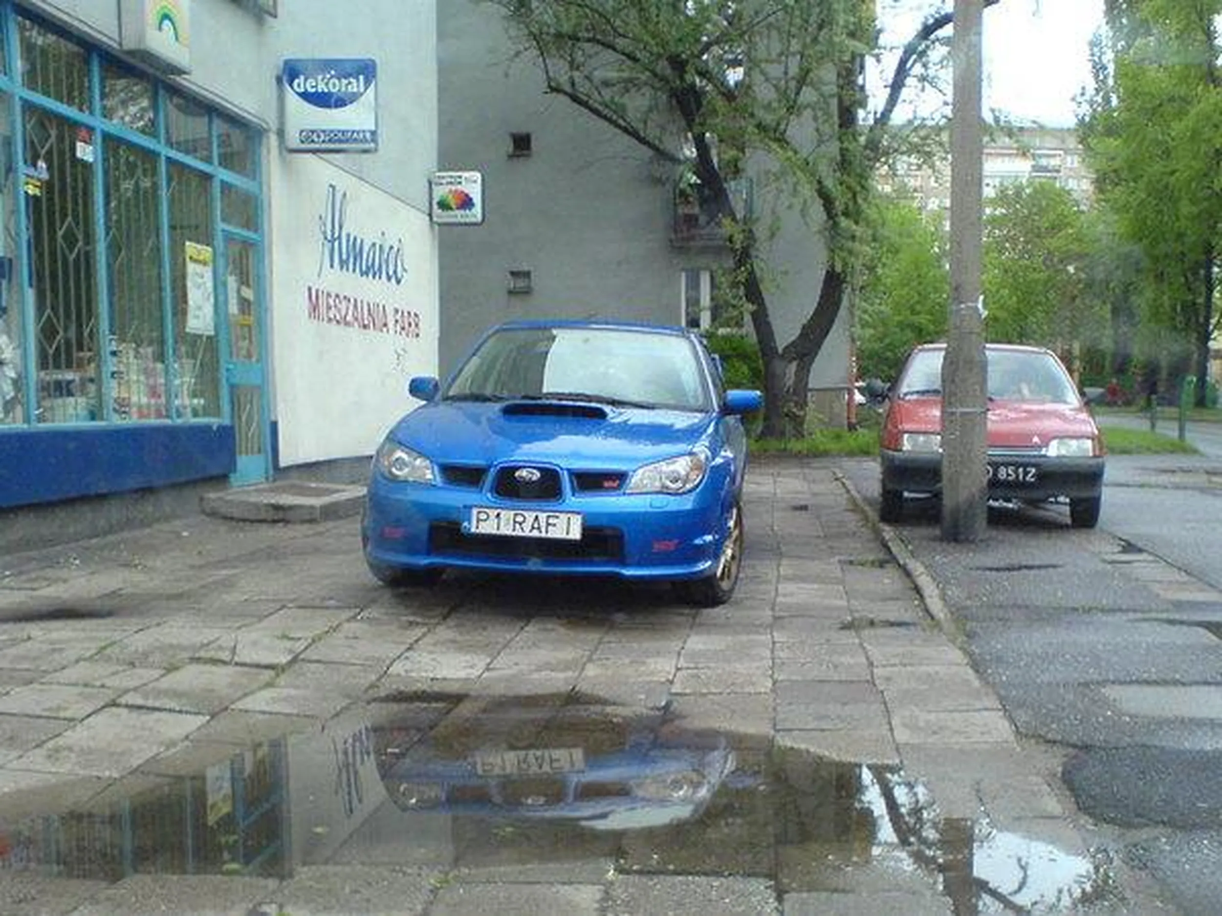 Fajny numer, blacha P1 RAFI