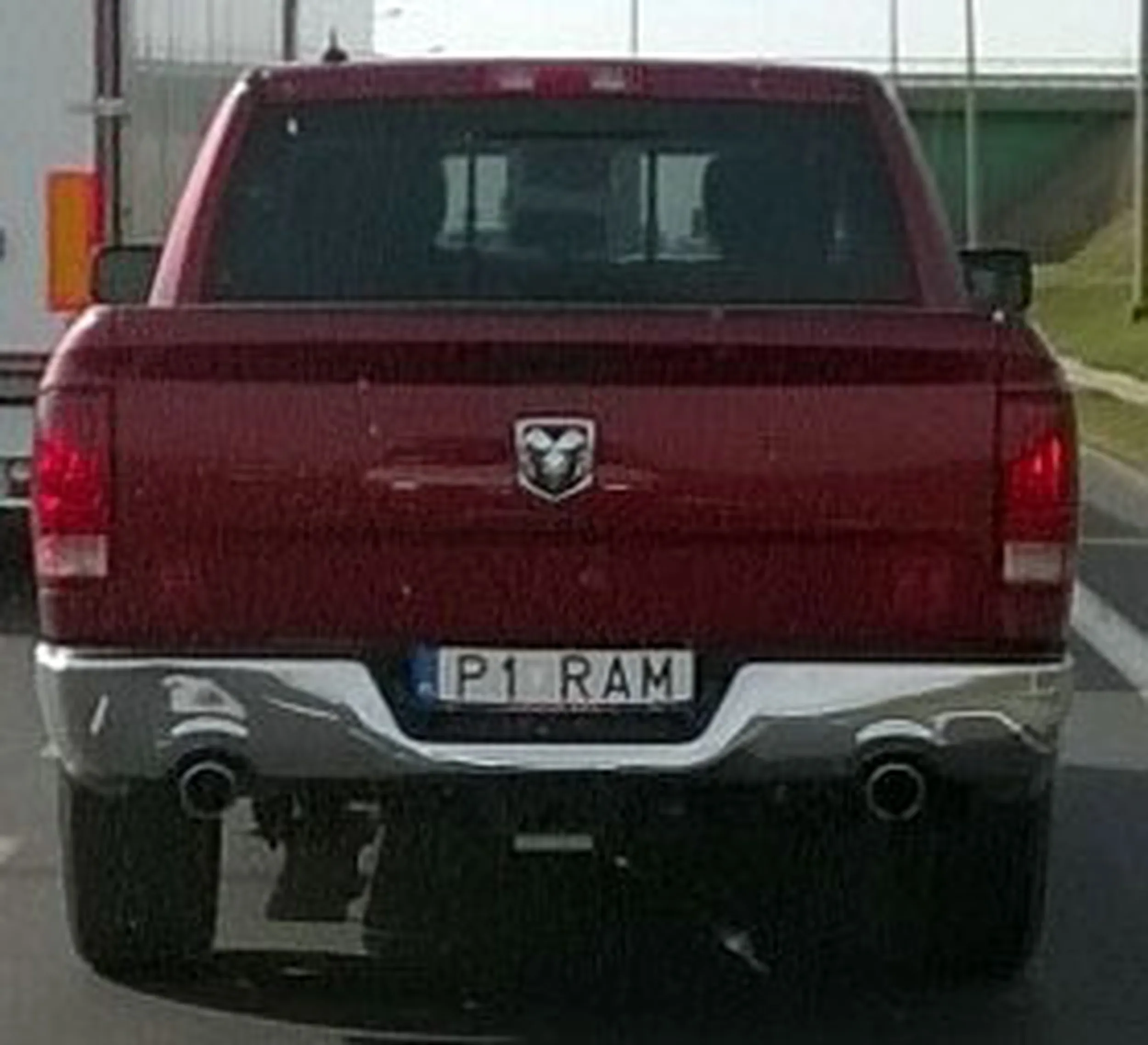 Fajny numer, blacha P1 RAM
