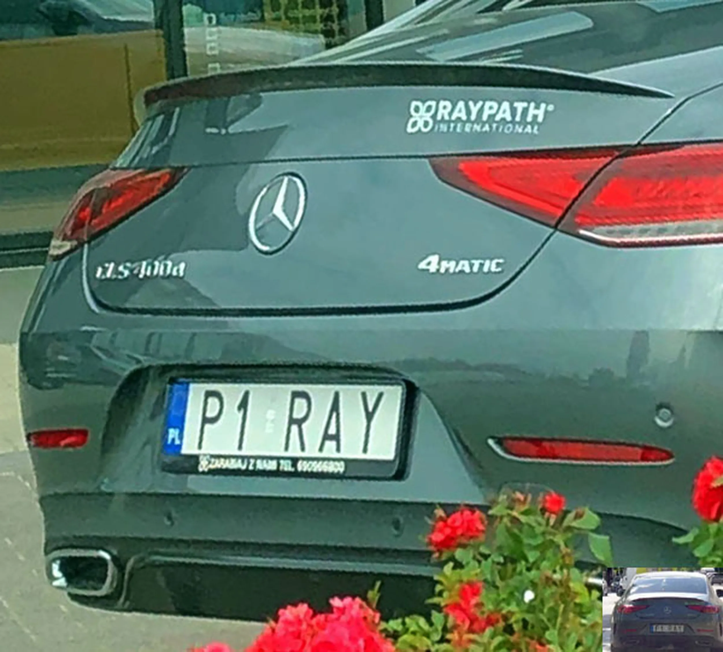Fajny numer, blacha P1 RAY