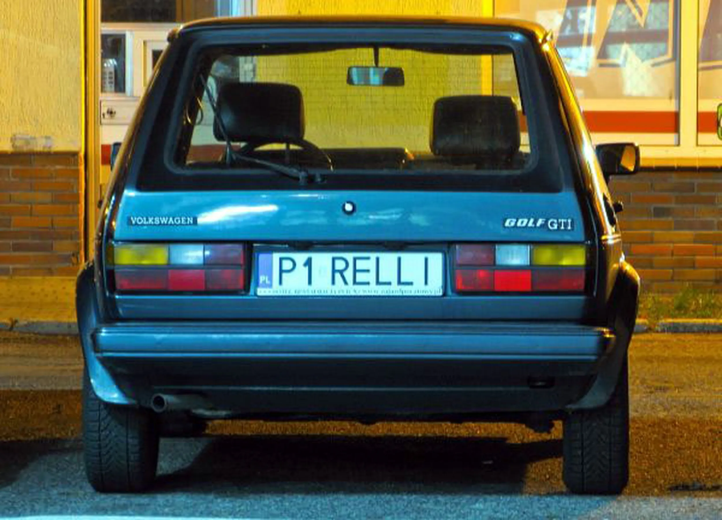 Fajny numer, blacha P1 RELLI