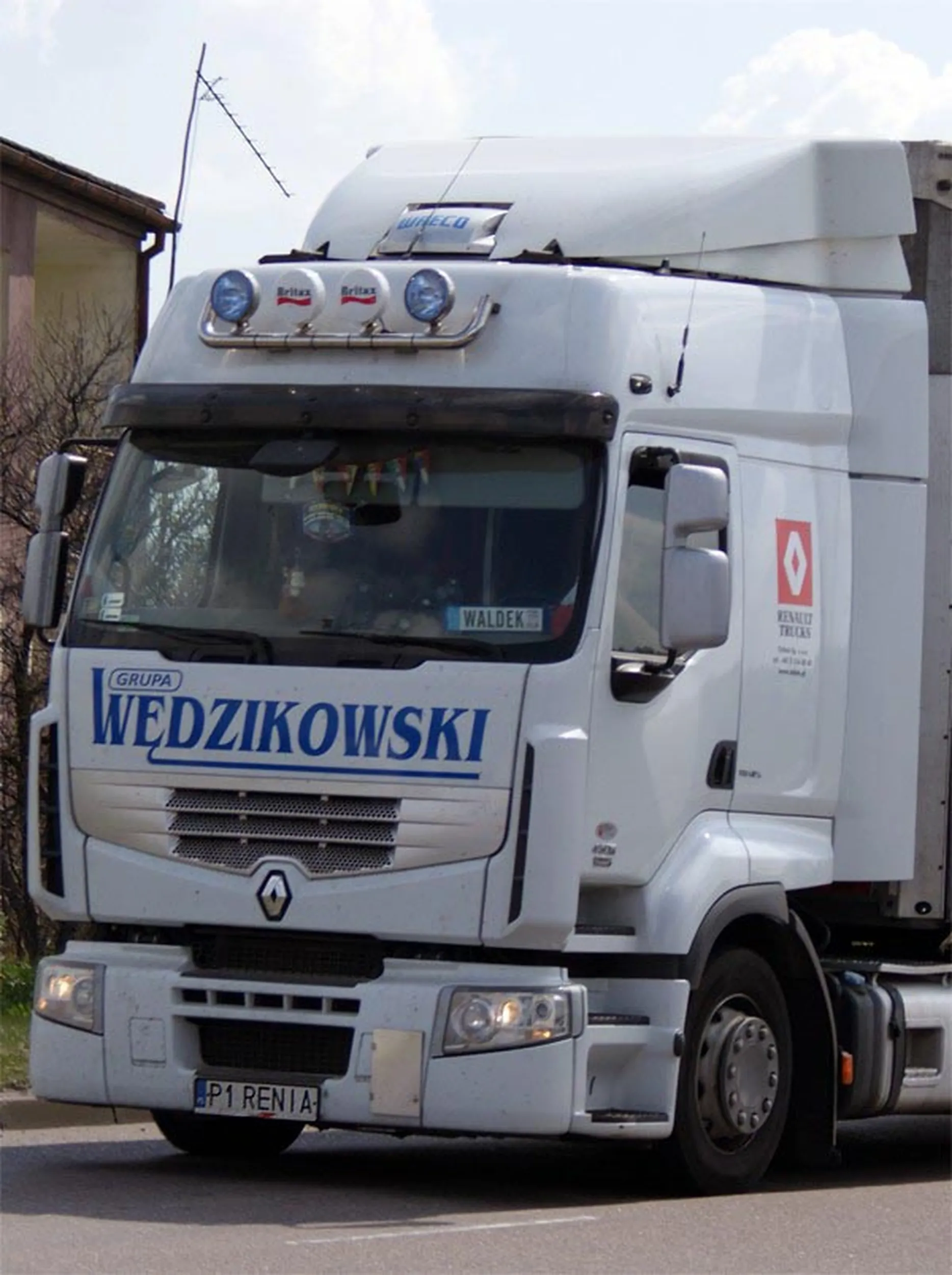 Fajny numer, blacha P1 RENIA