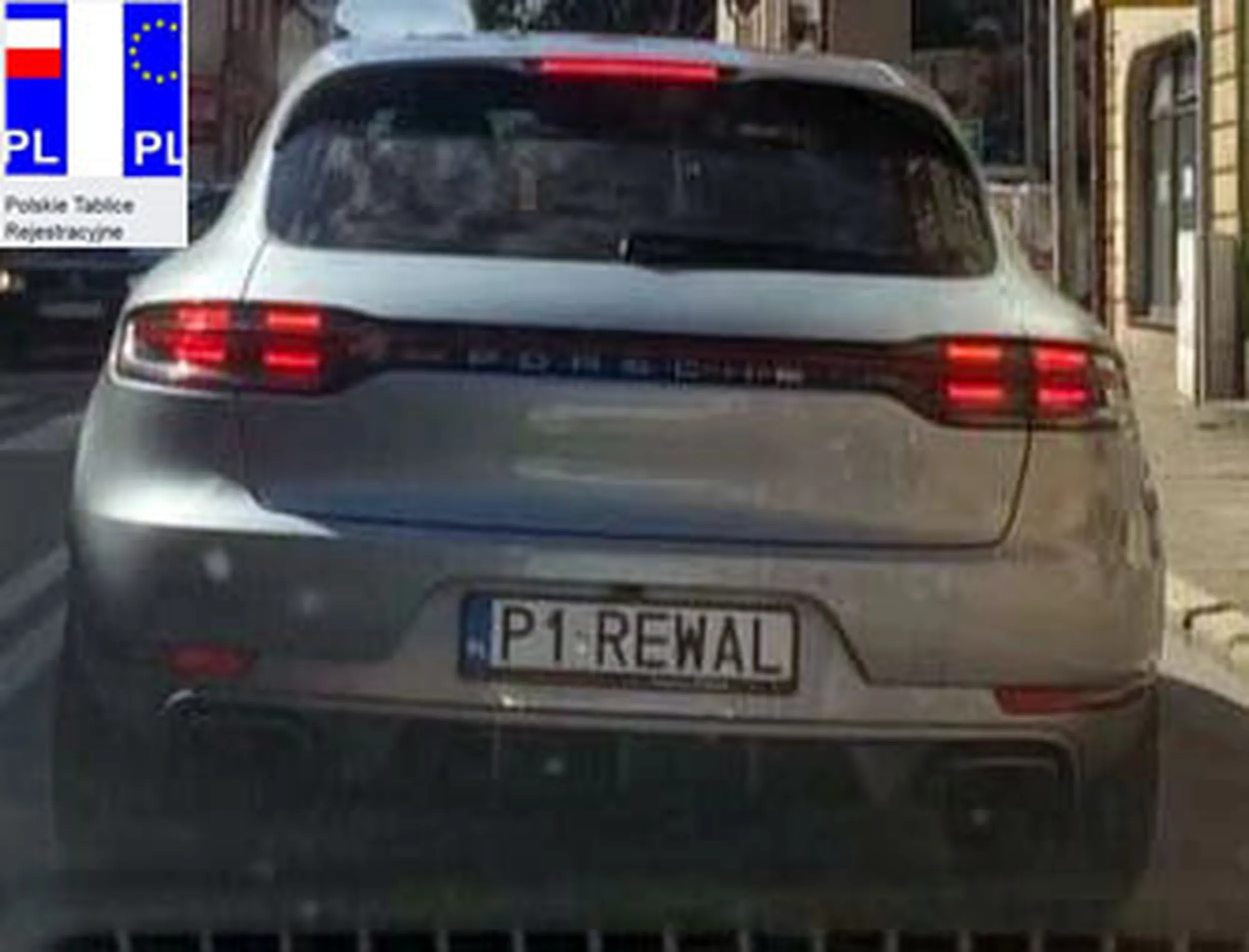 Fajny numer, blacha P1 REWAL