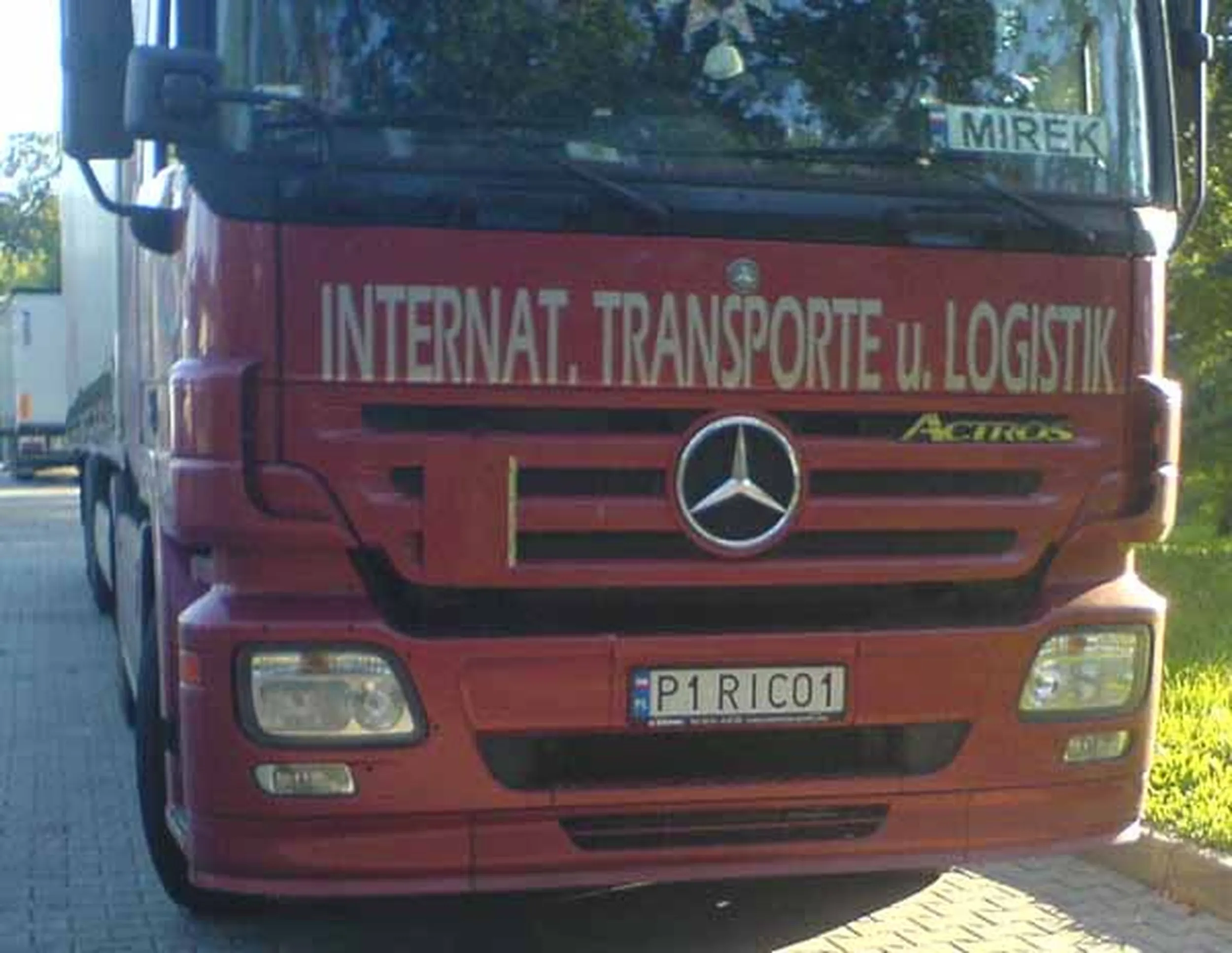 Fajny numer, blacha P1 RICO1