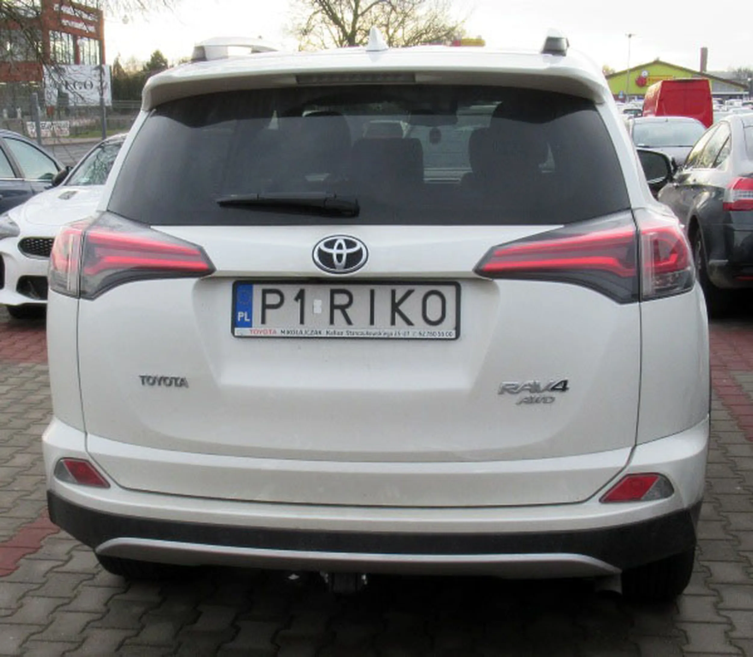 Fajny numer, blacha P1 RIKO