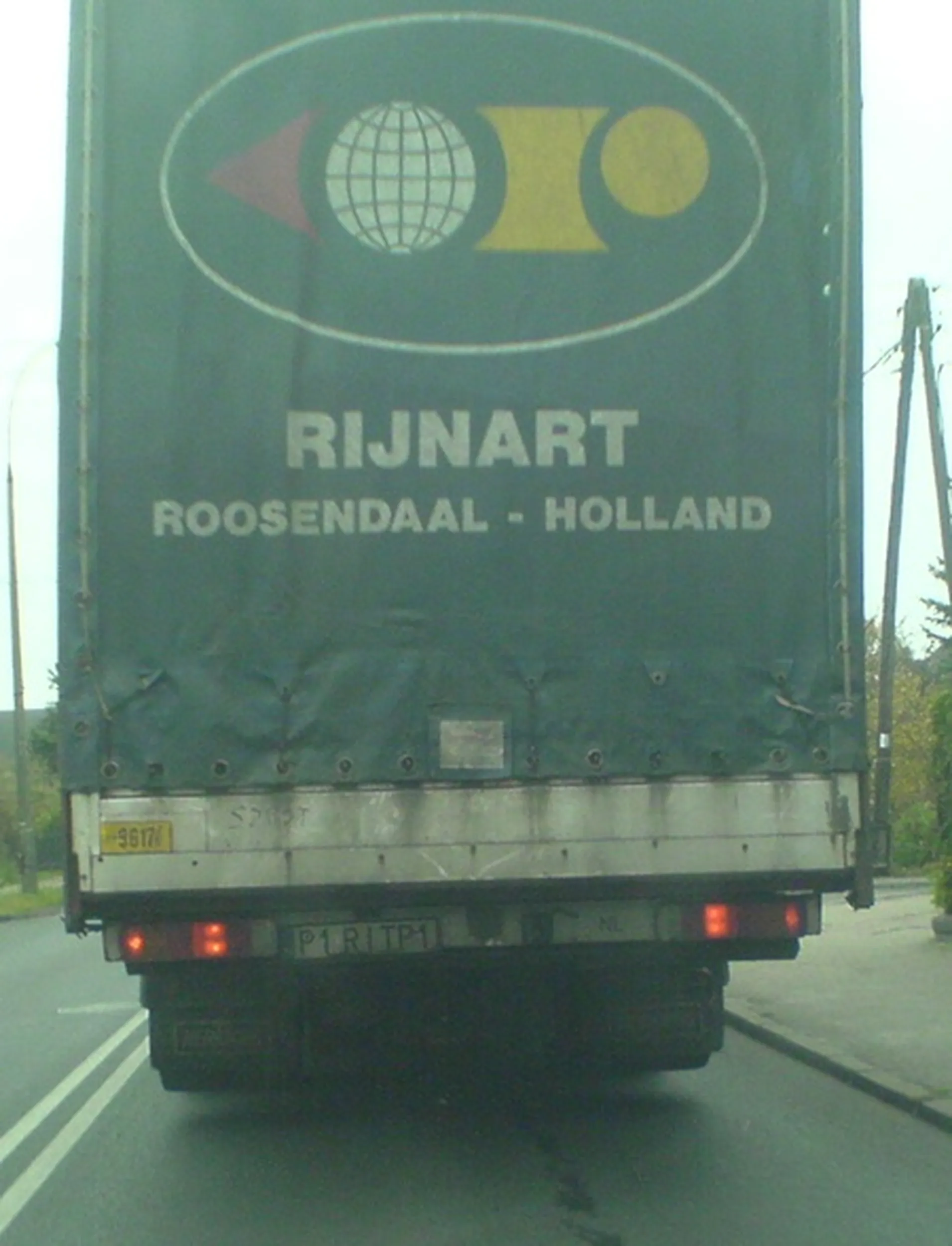 Fajny numer, blacha P1 RITP1