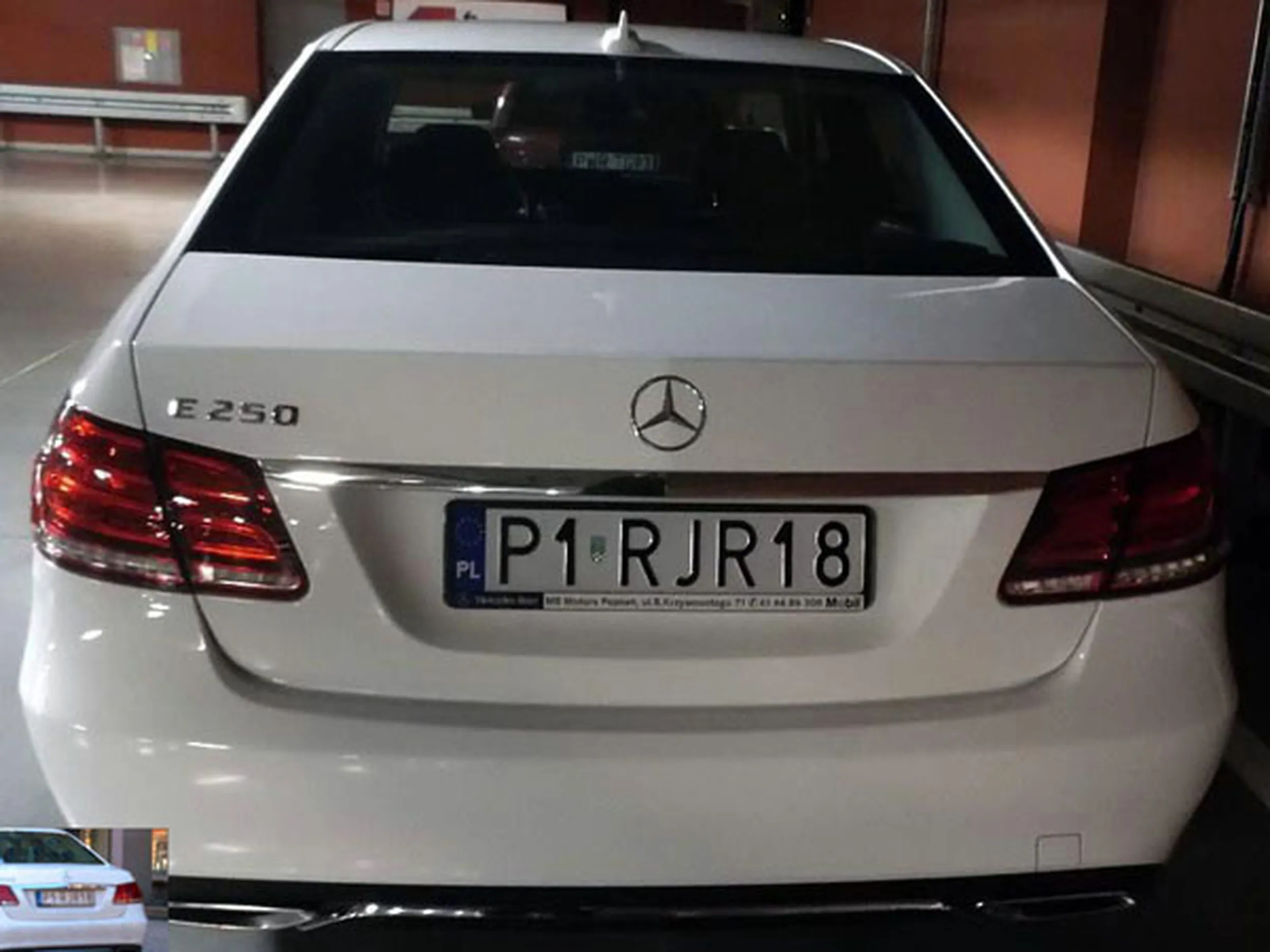 Fajny numer, blacha P1 RJR18