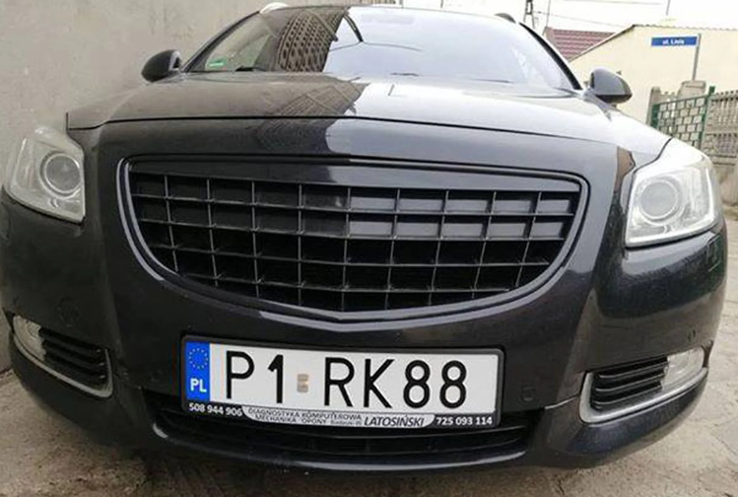 Fajny numer, blacha P1 RK88