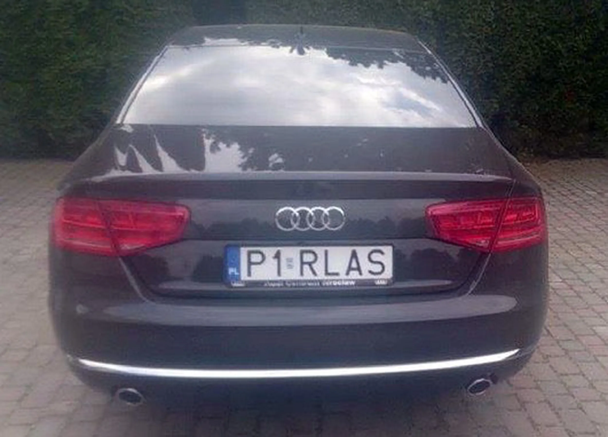 Fajny numer, blacha P1 RLAS