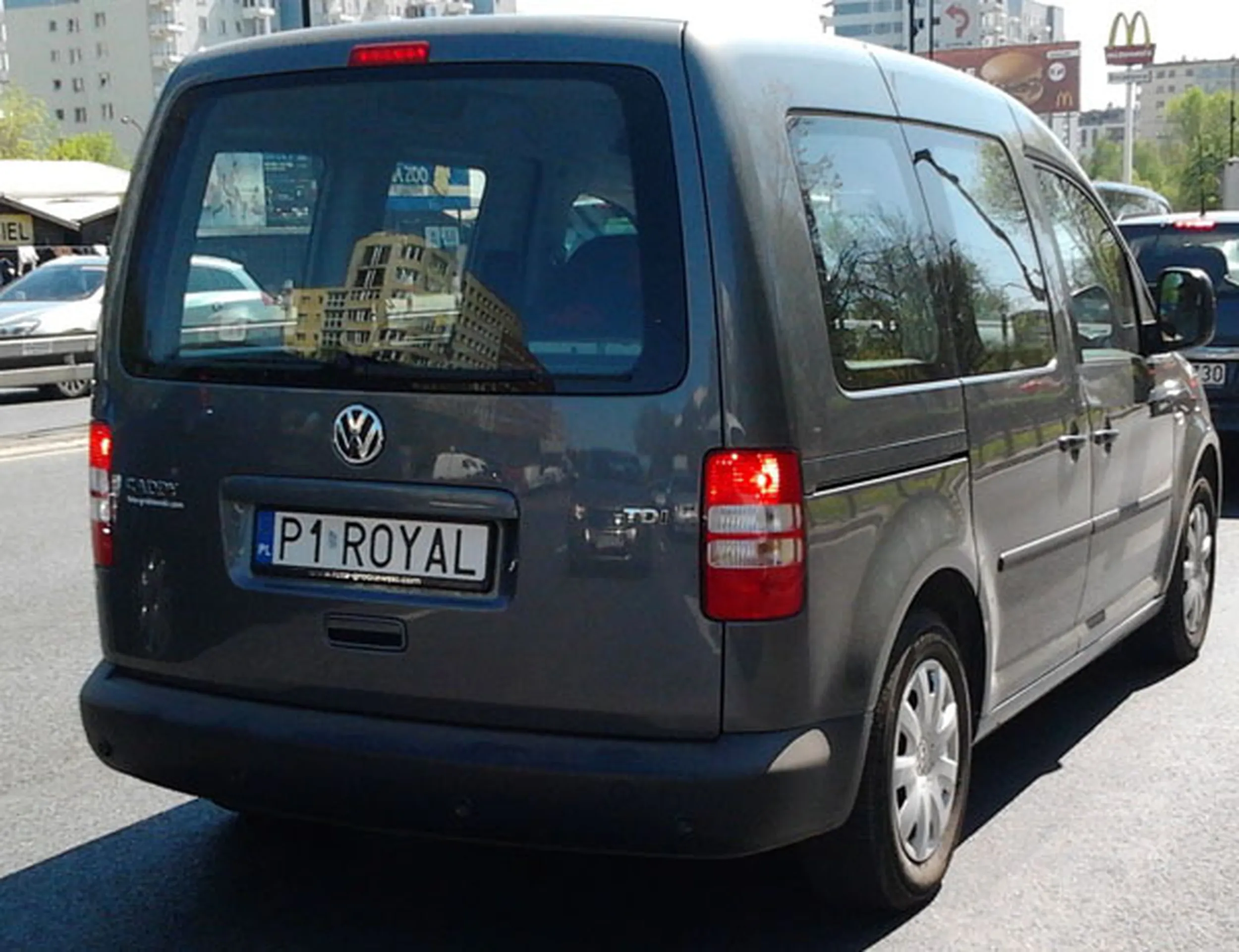 Fajny numer, blacha P1 ROYAL