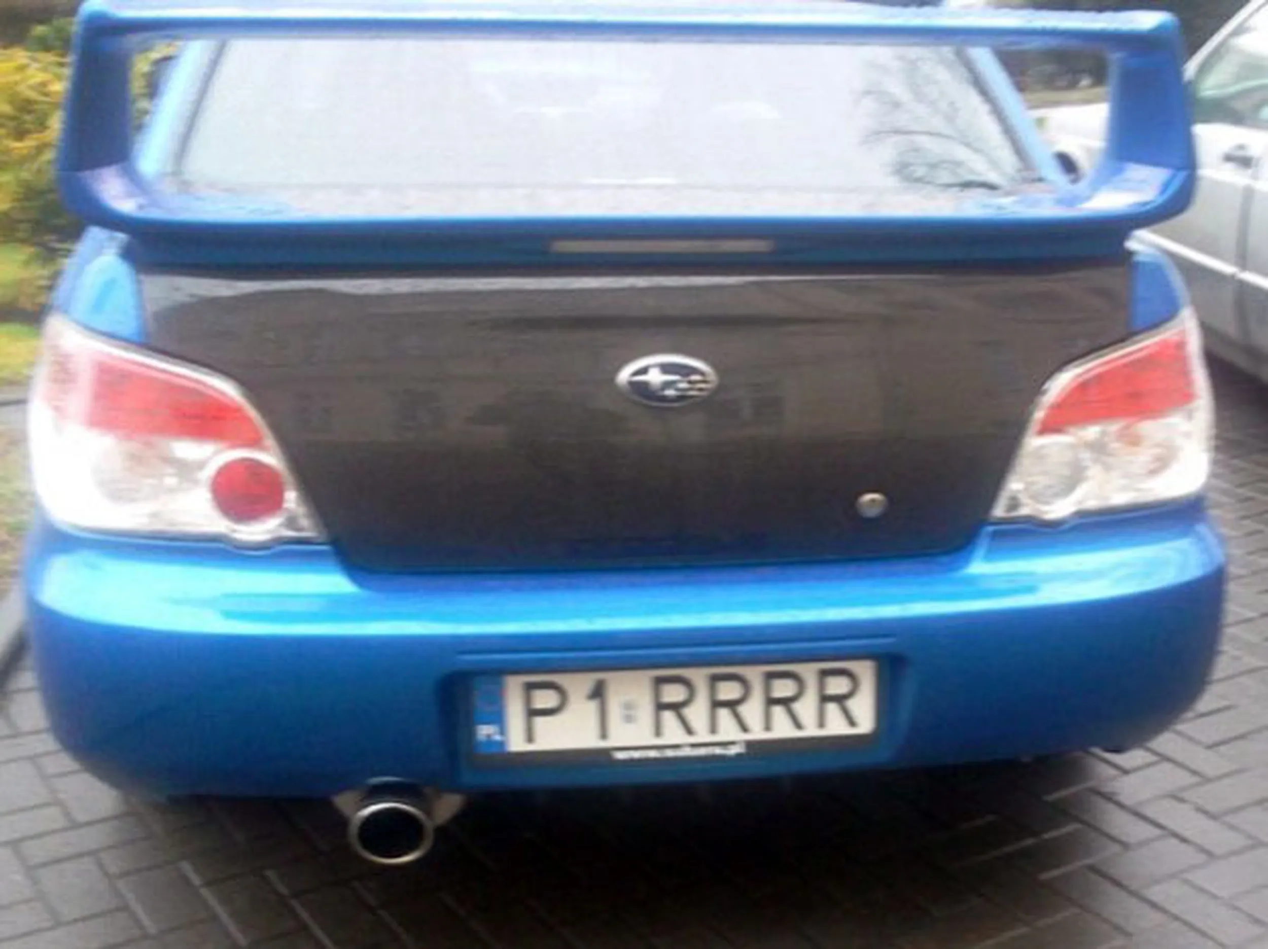 Fajny numer, blacha P1 RRRR