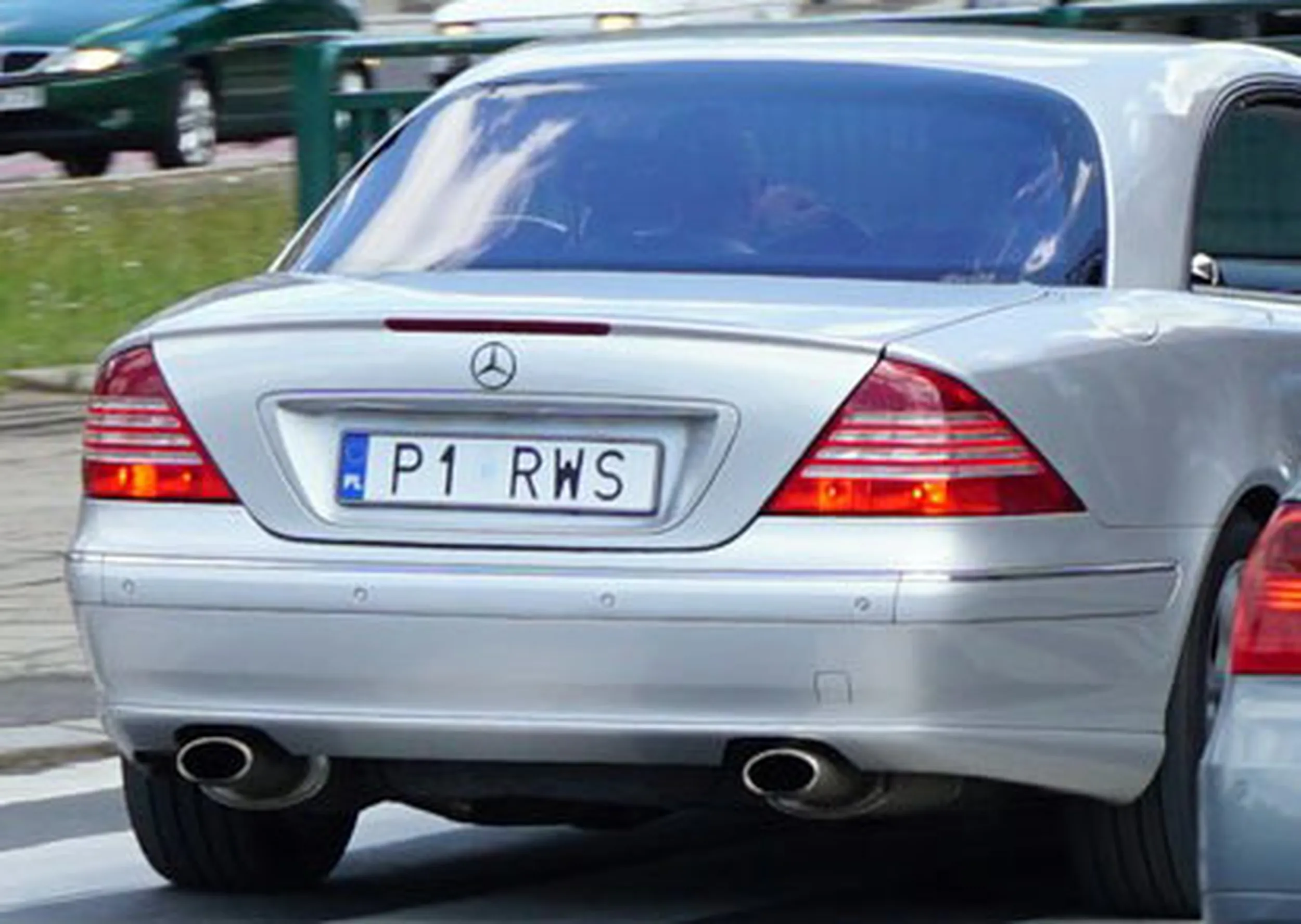 Fajny numer, blacha P1 RWS