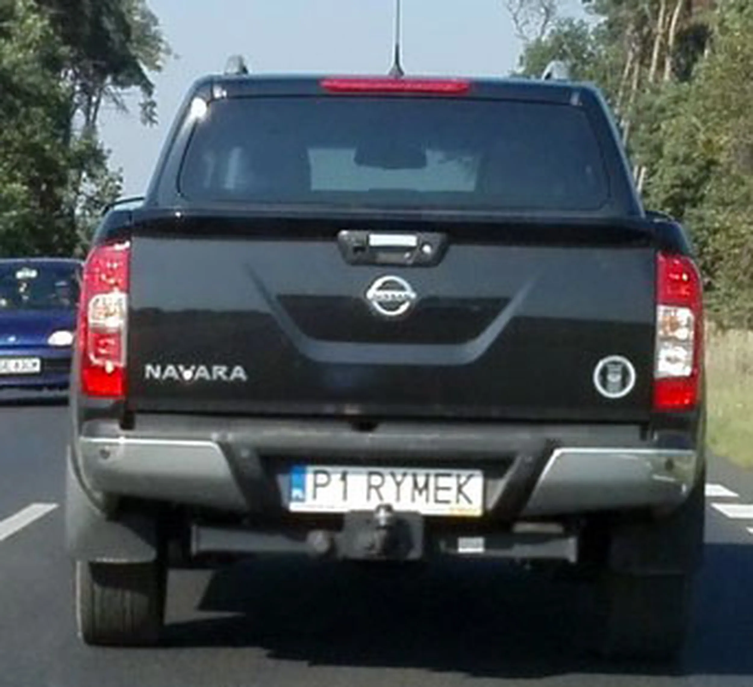 Fajny numer, blacha P1 RYMEK