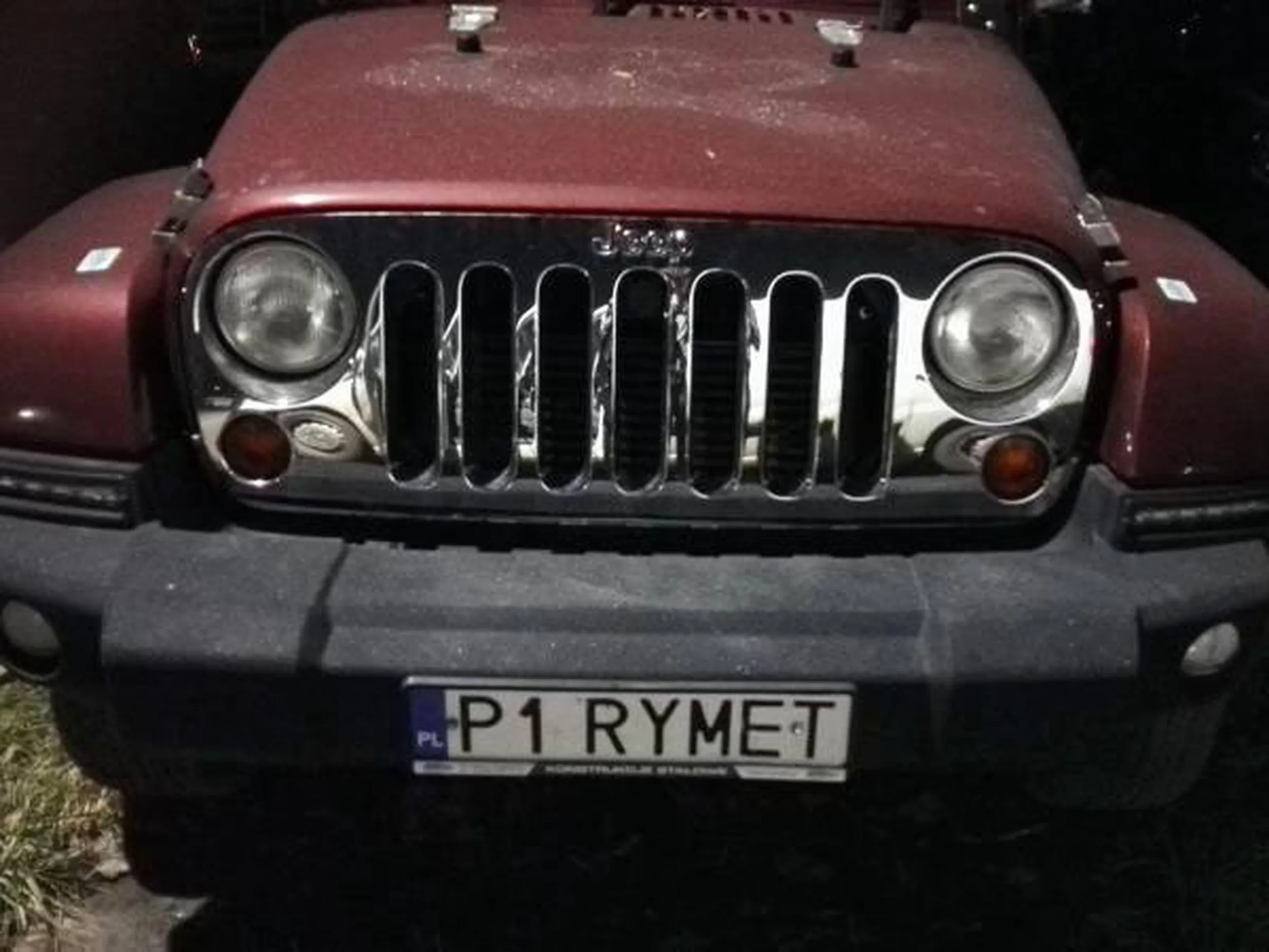 Fajny numer, blacha P1 RYMET