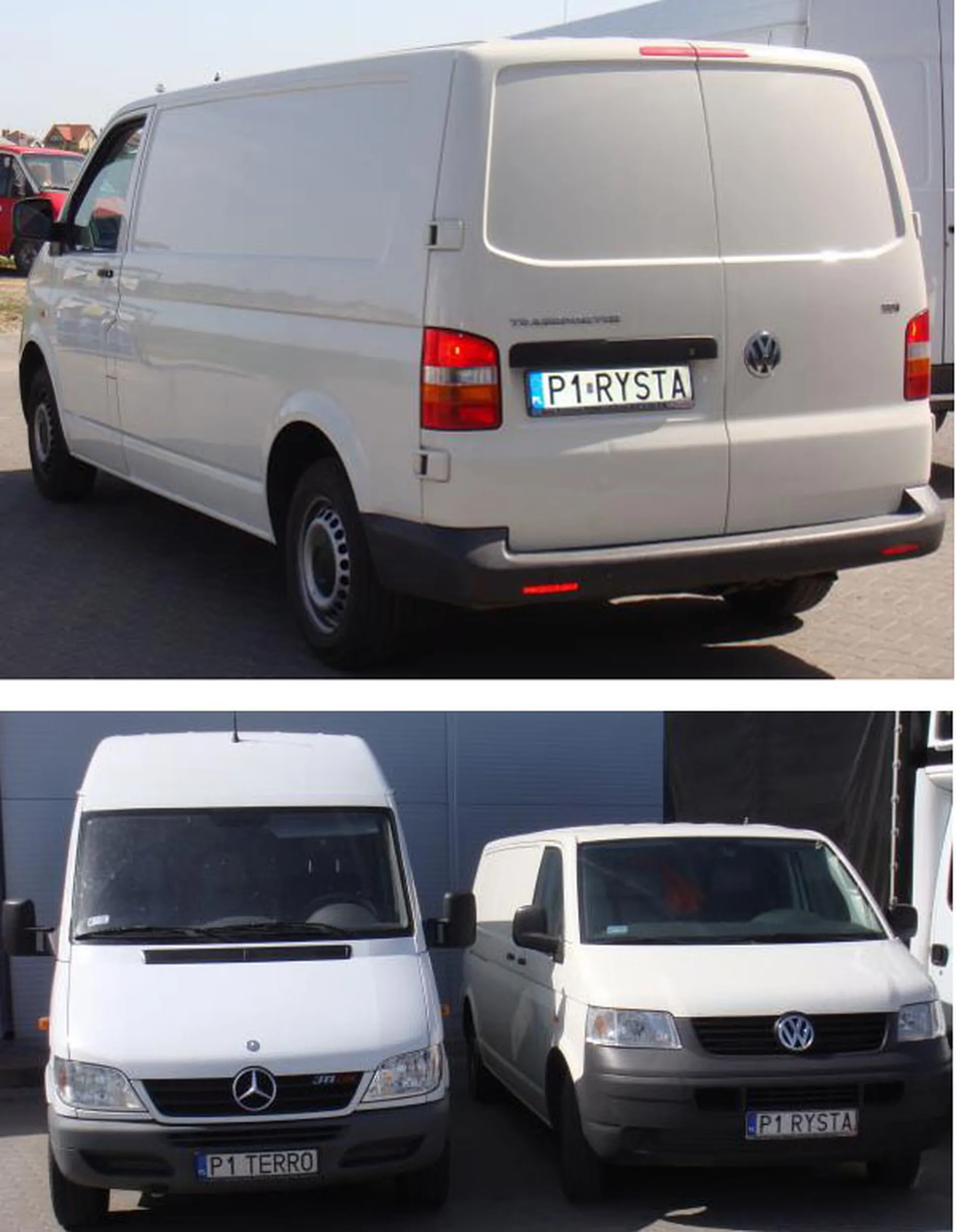 Fajny numer, blacha P1 RYSTA