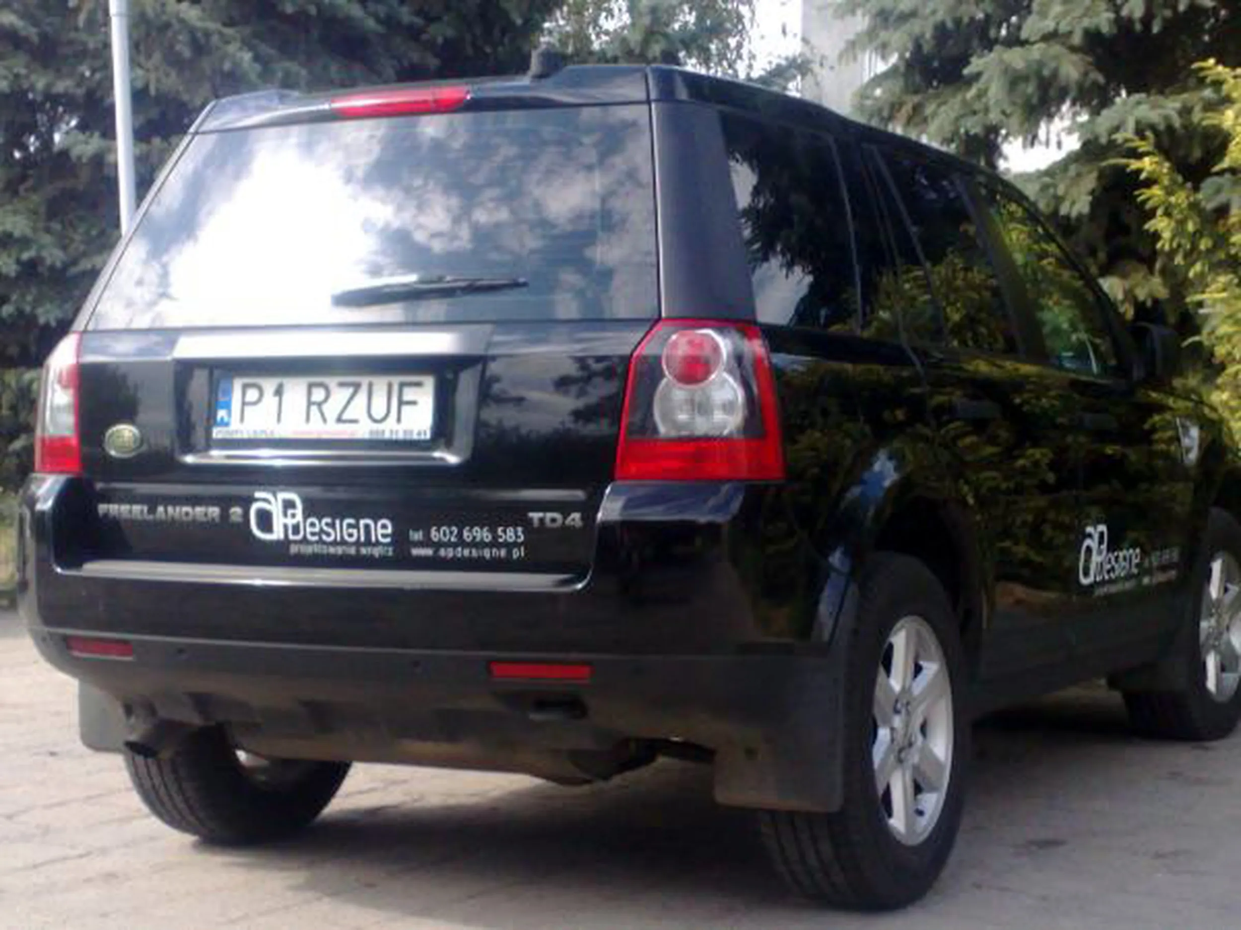 Fajny numer, blacha P1 RZUF