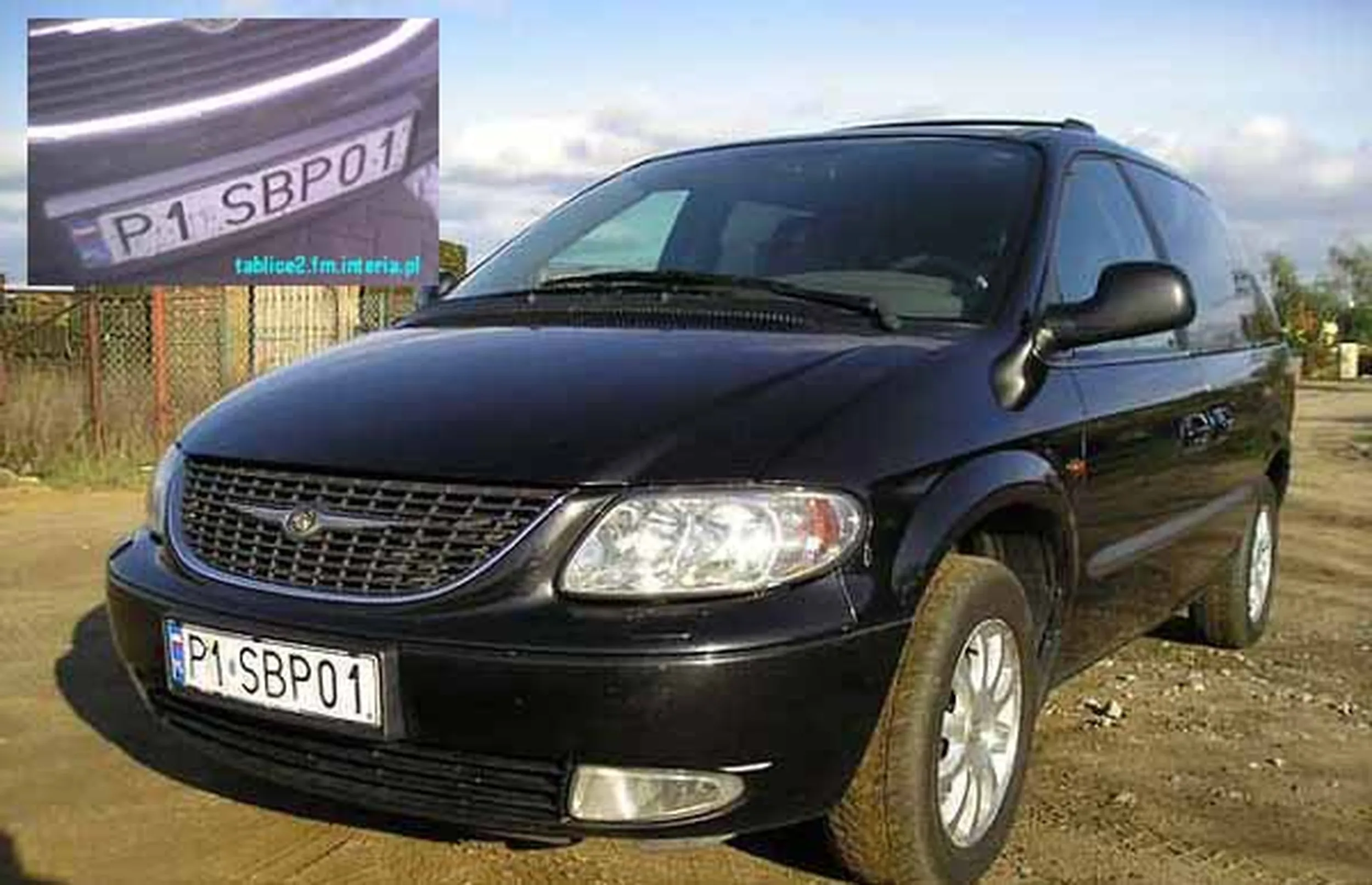 Fajny numer, blacha P1 SBP01