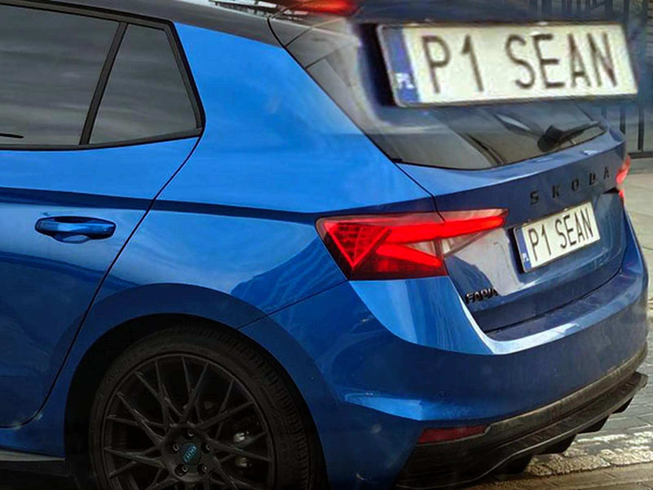 Fajny numer, blacha P1 SEAN