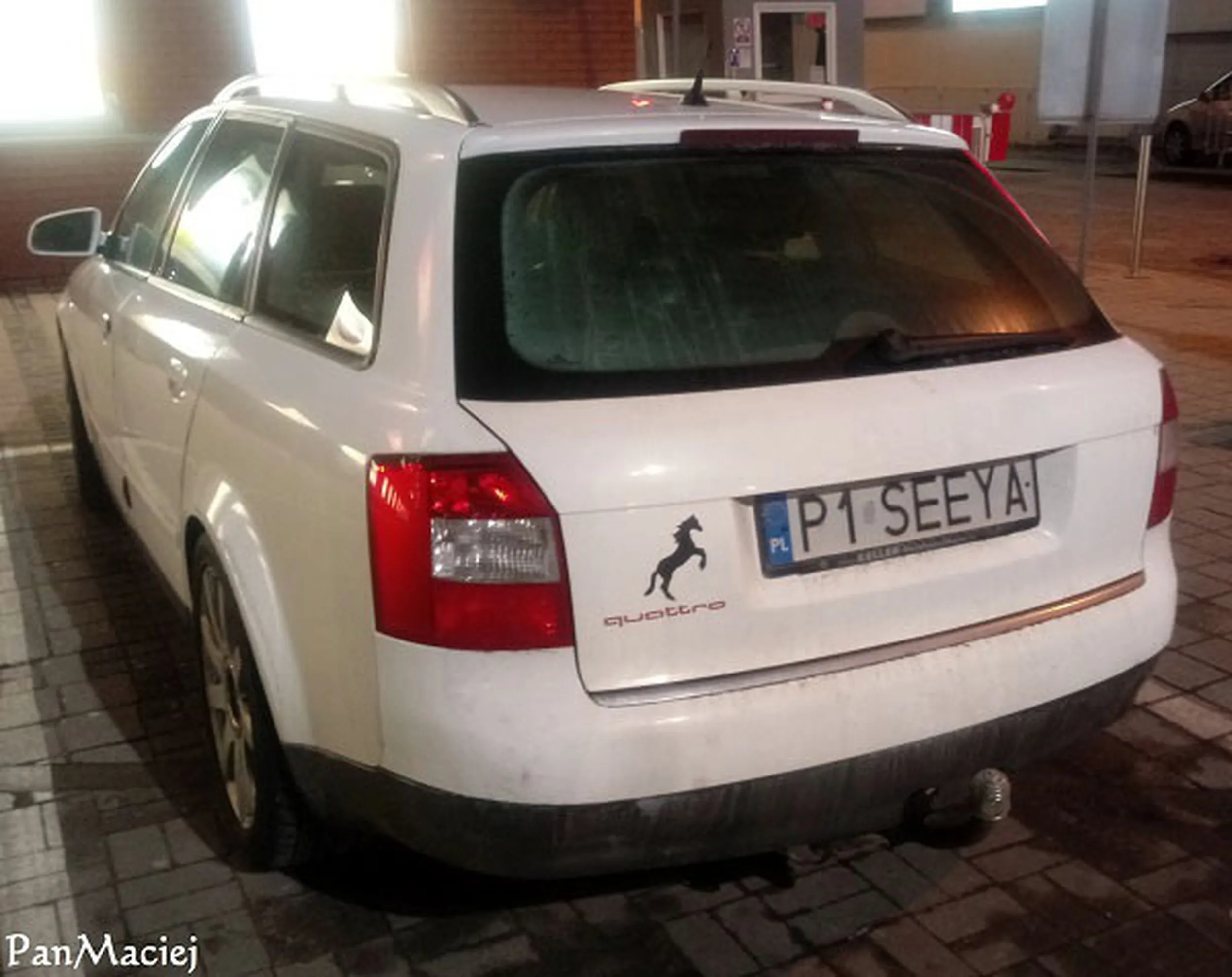 Fajny numer, blacha P1 SEEYA