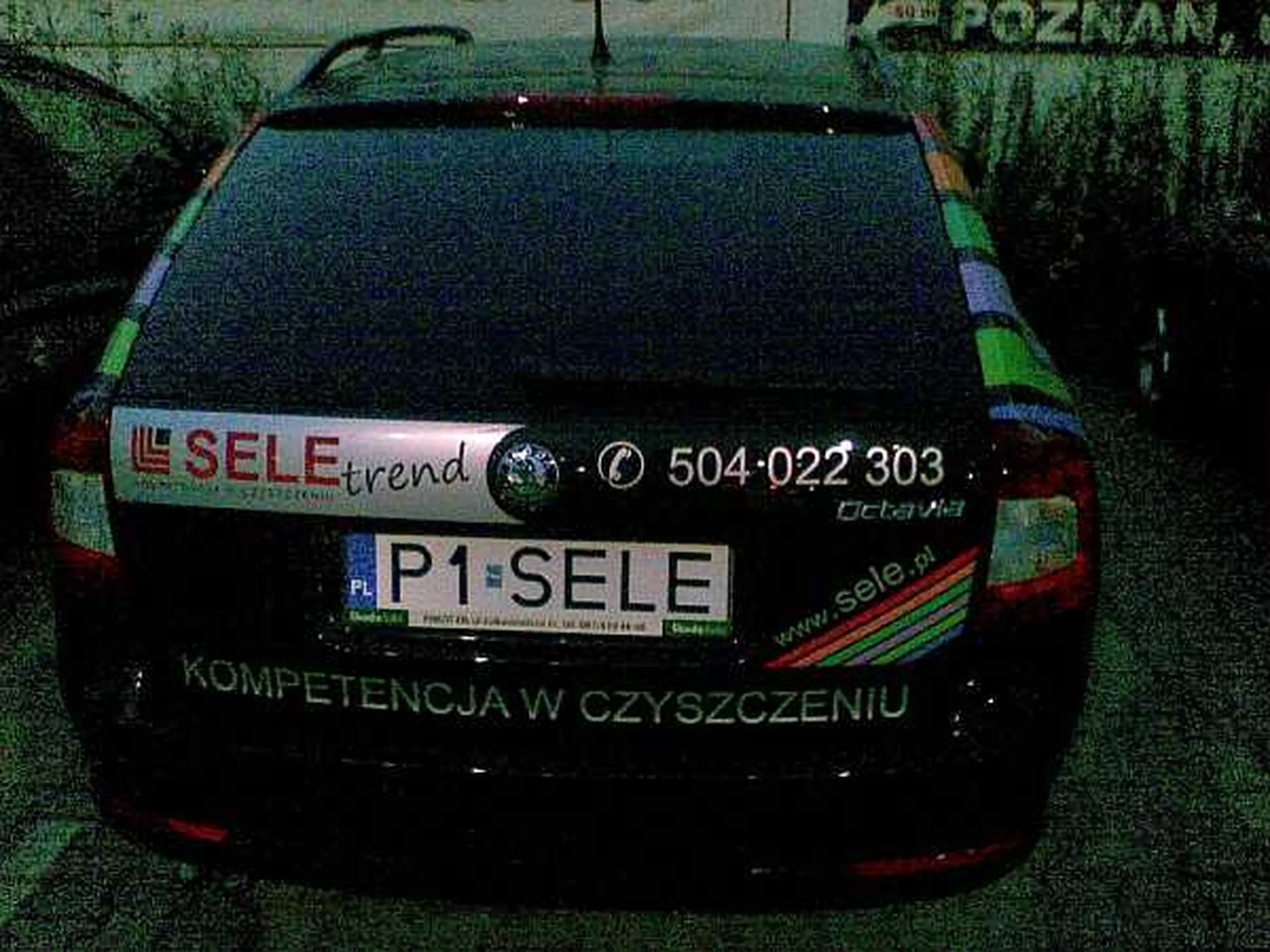 Fajny numer, blacha P1 SELE