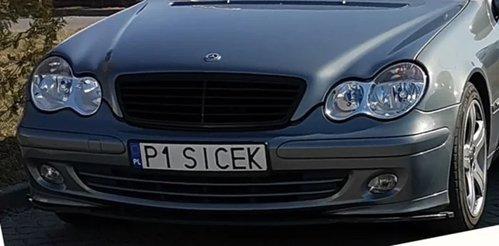 Fajny numer, blacha P1 SICEK