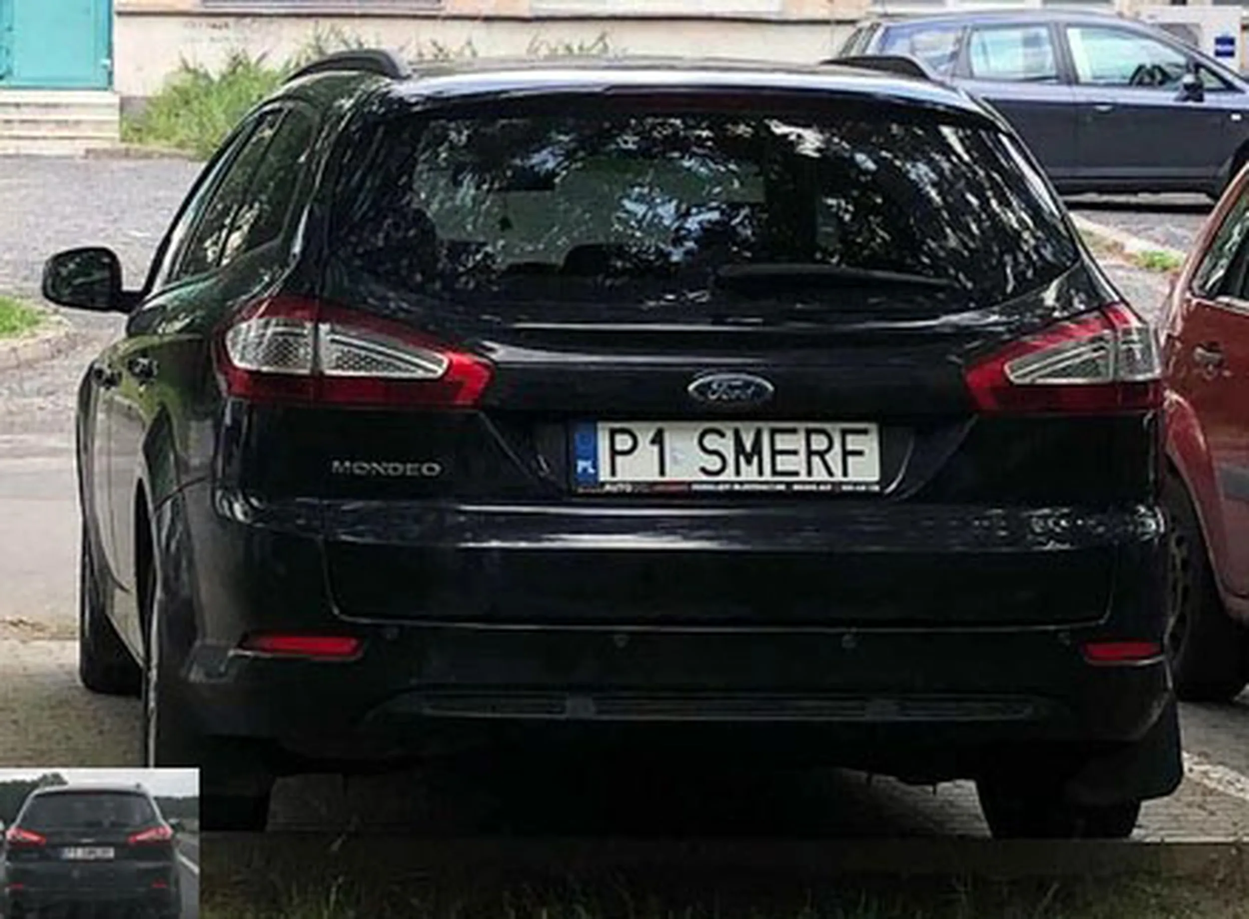 Fajny numer, blacha P1 SMERF