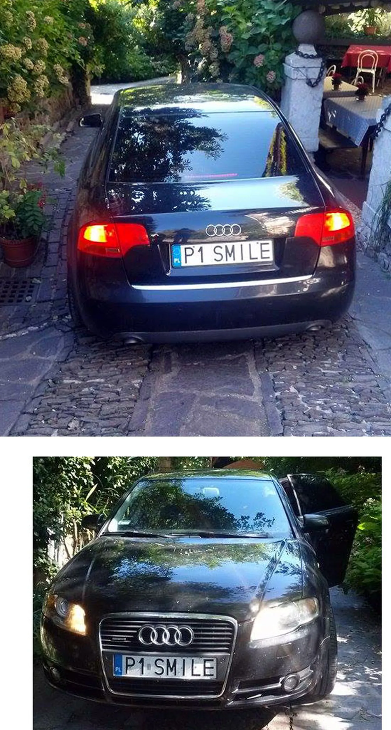 Fajny numer, blacha P1 SMILE