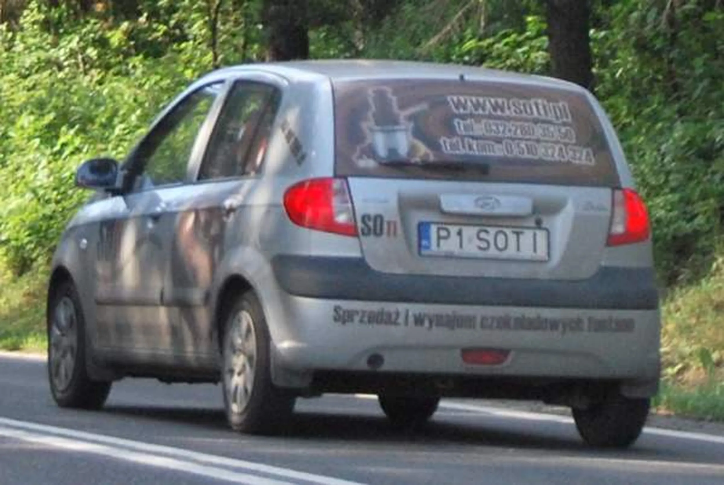 Fajny numer, blacha P1 SOTI