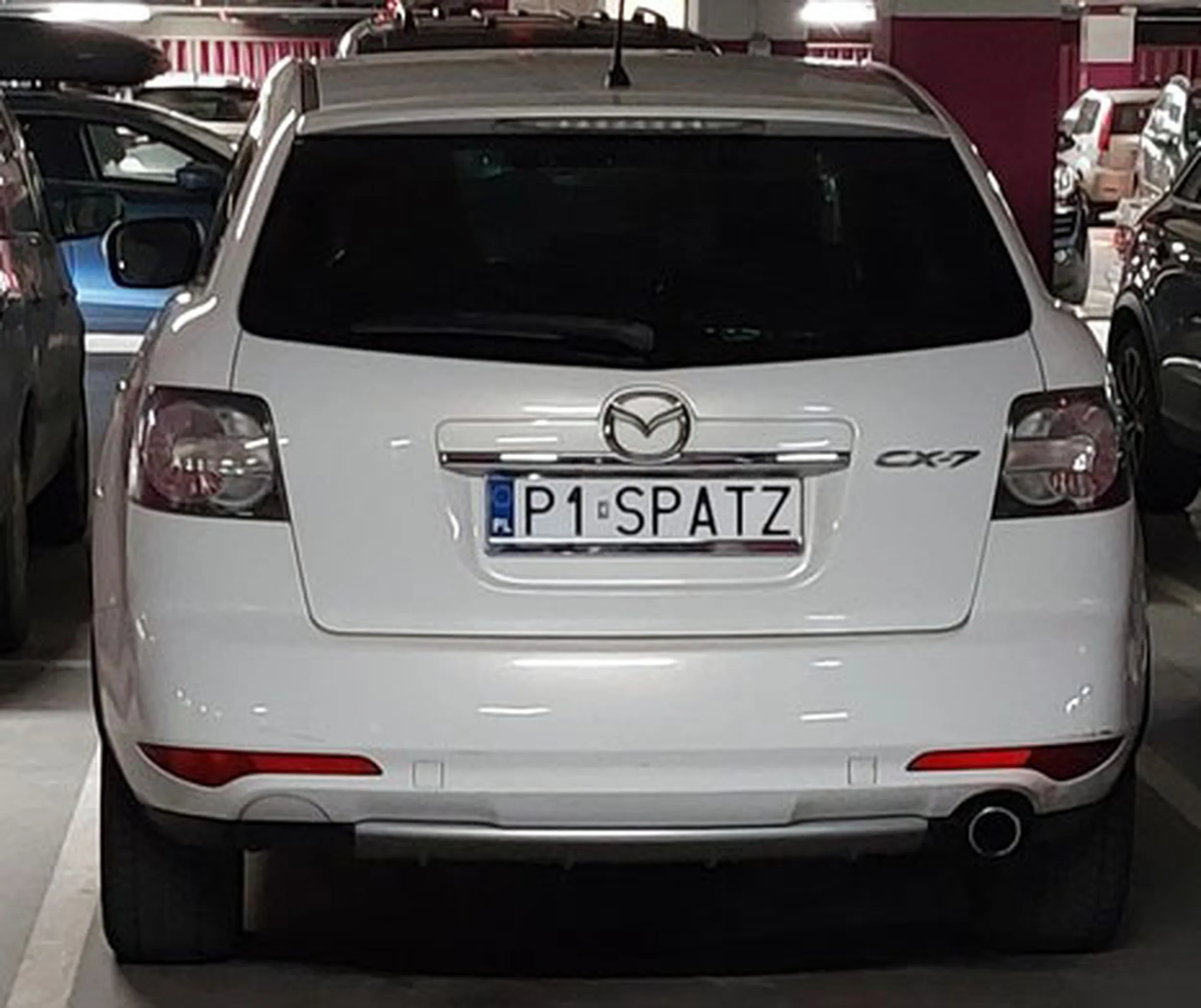 Fajny numer, blacha P1 SPATZ