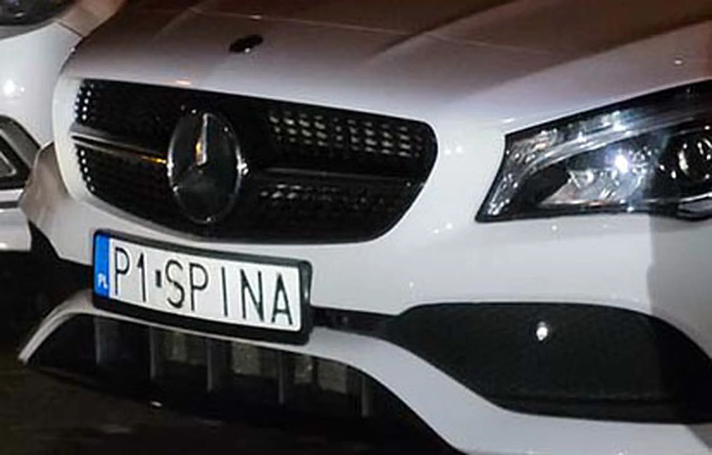 Fajny numer, blacha P1 SPINA