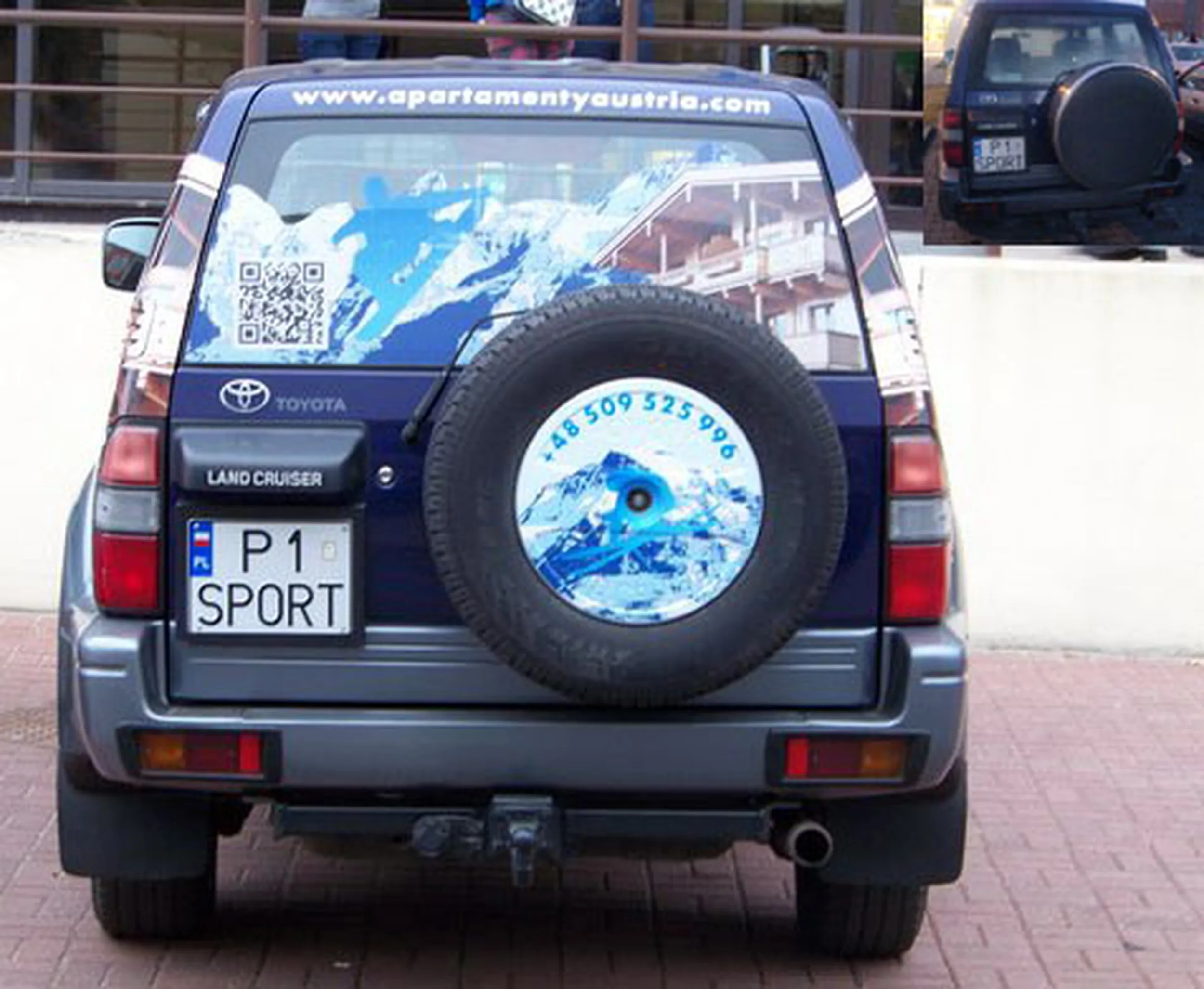 Fajny numer, blacha P1 SPORT