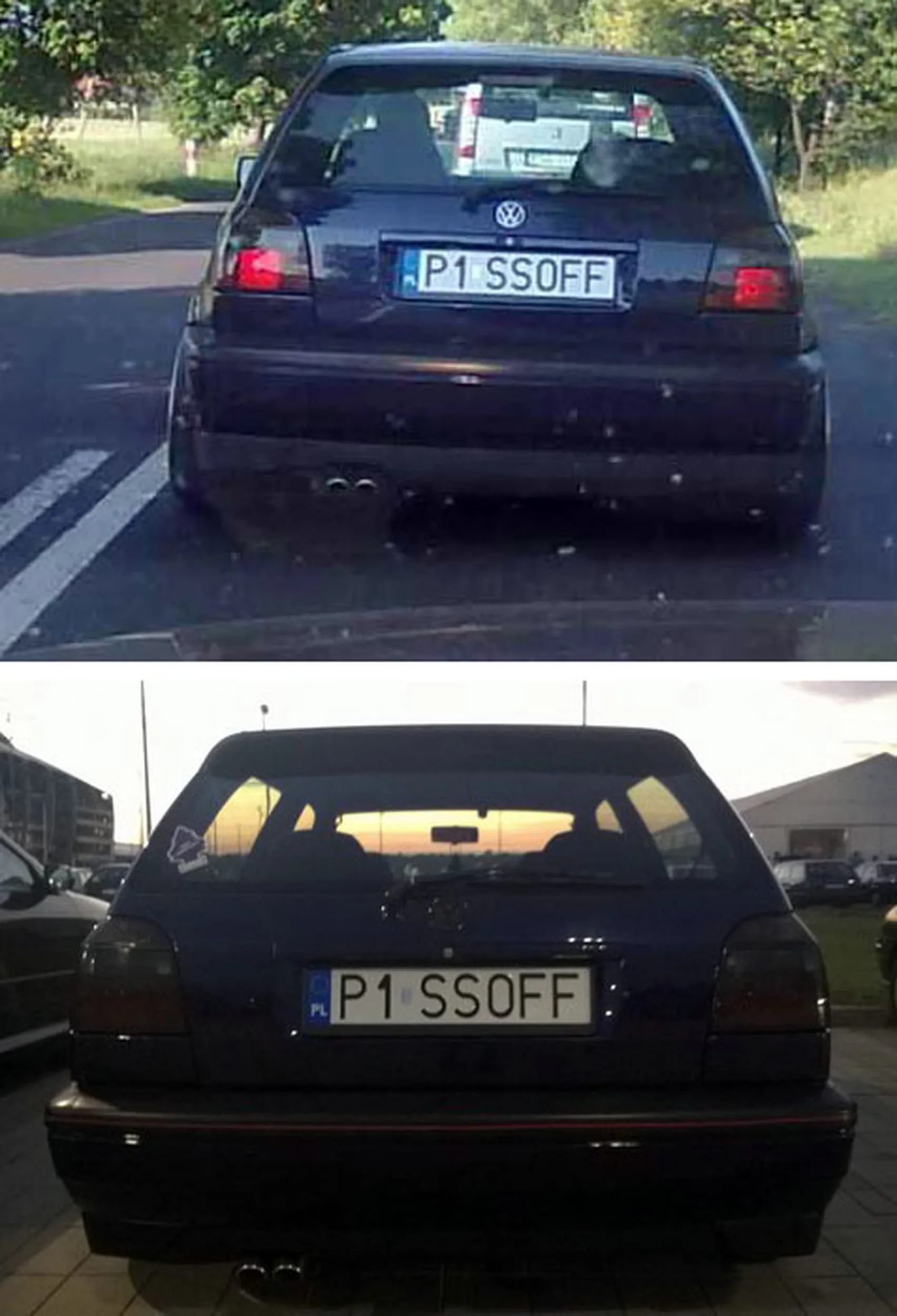 Fajny numer, blacha P1 SSOFF