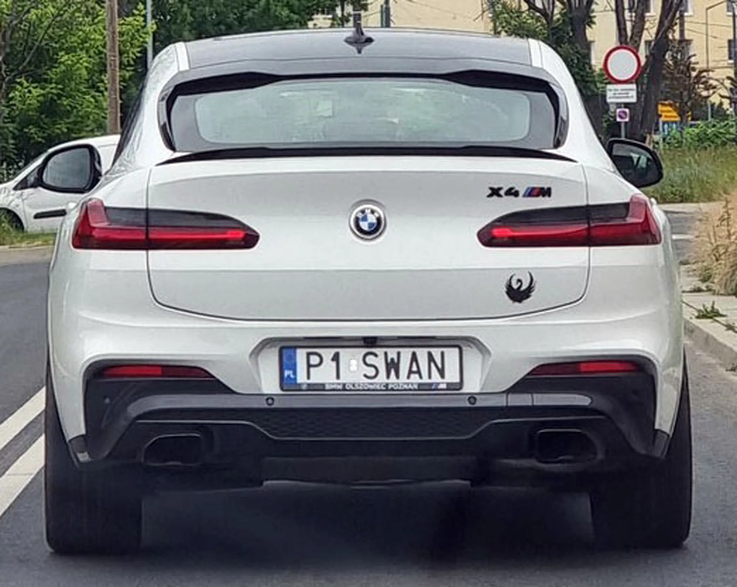 Fajny numer, blacha P1 SWAN