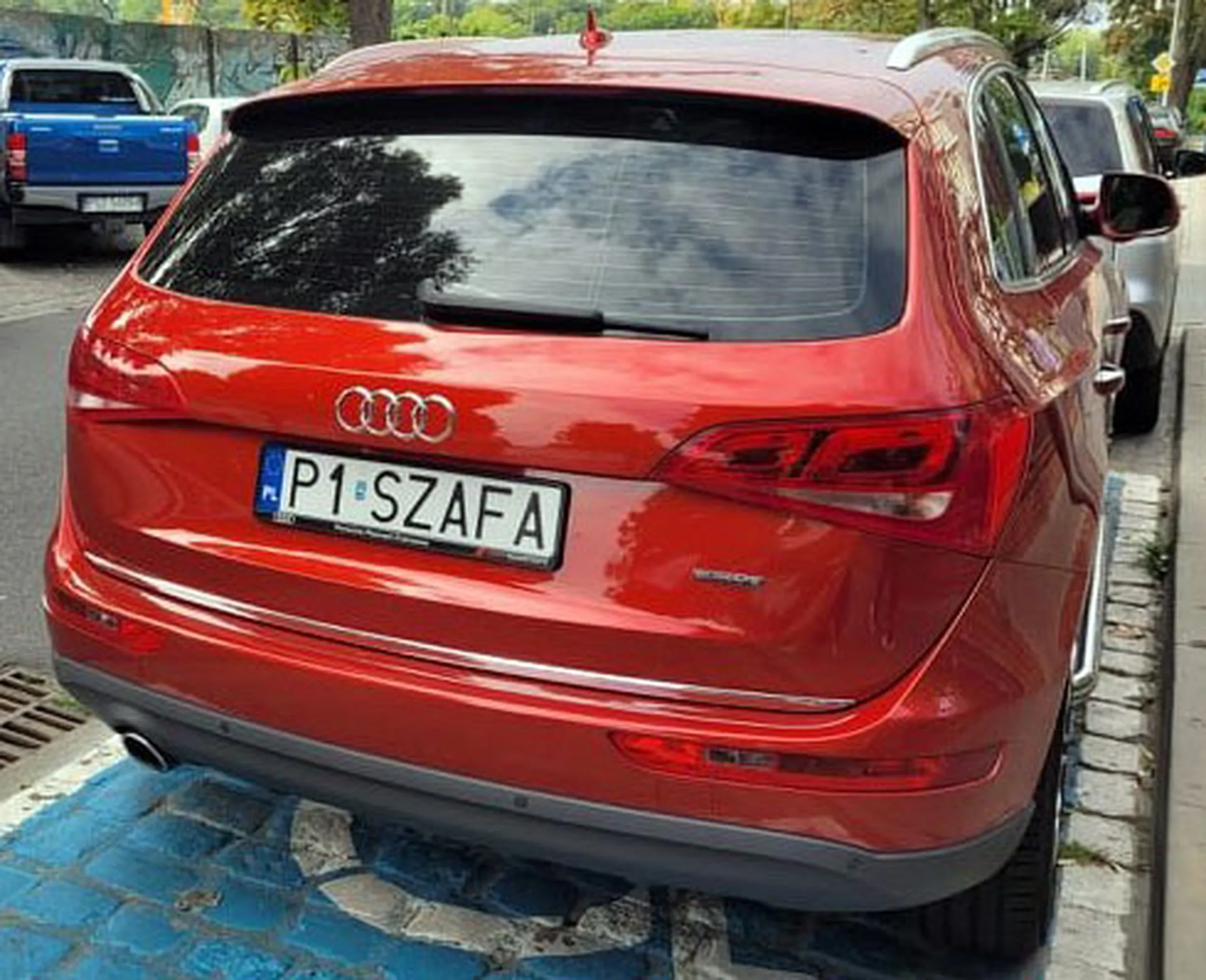 Fajny numer, blacha P1 SZAFA