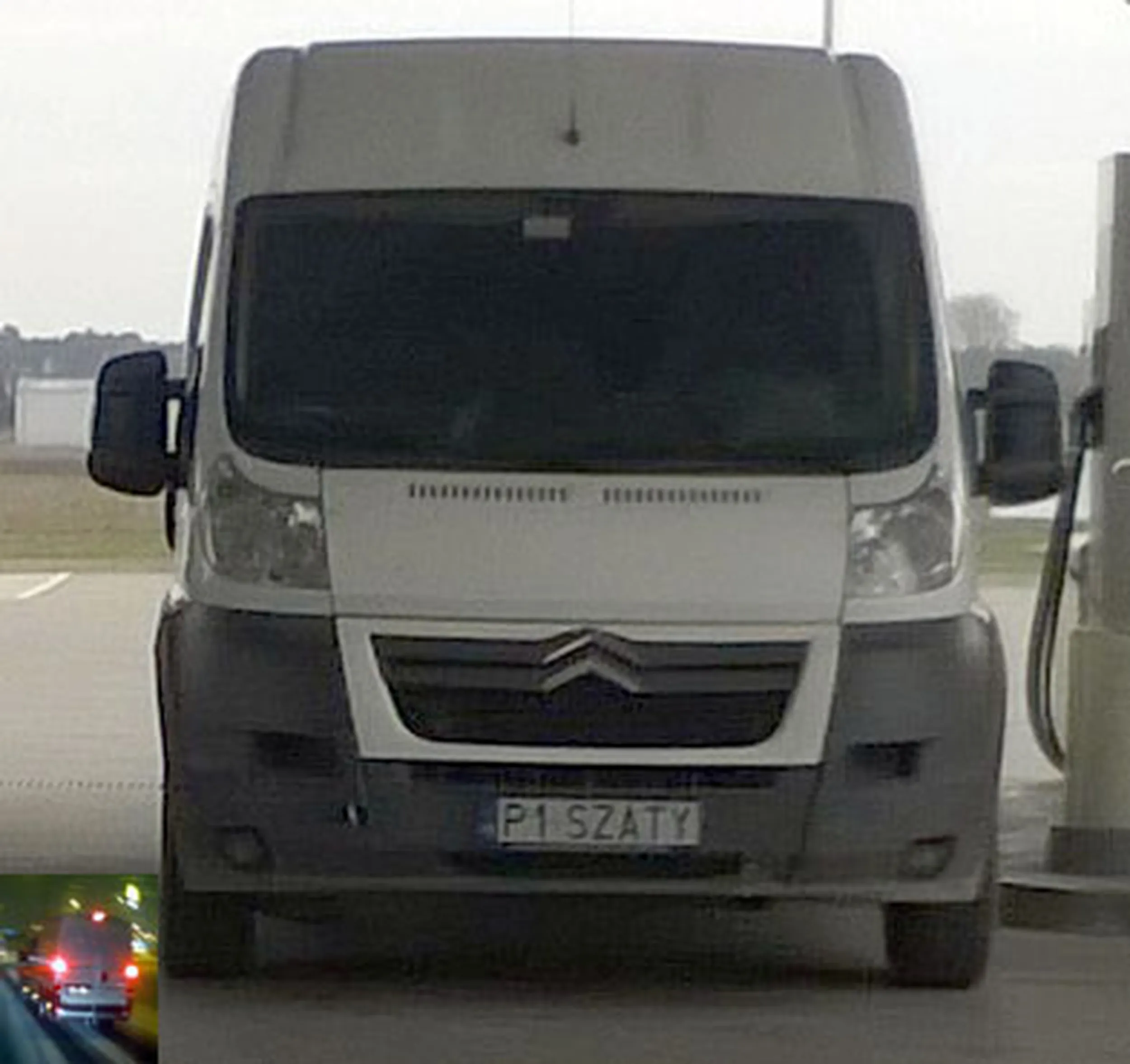 Fajny numer, blacha P1 SZATY