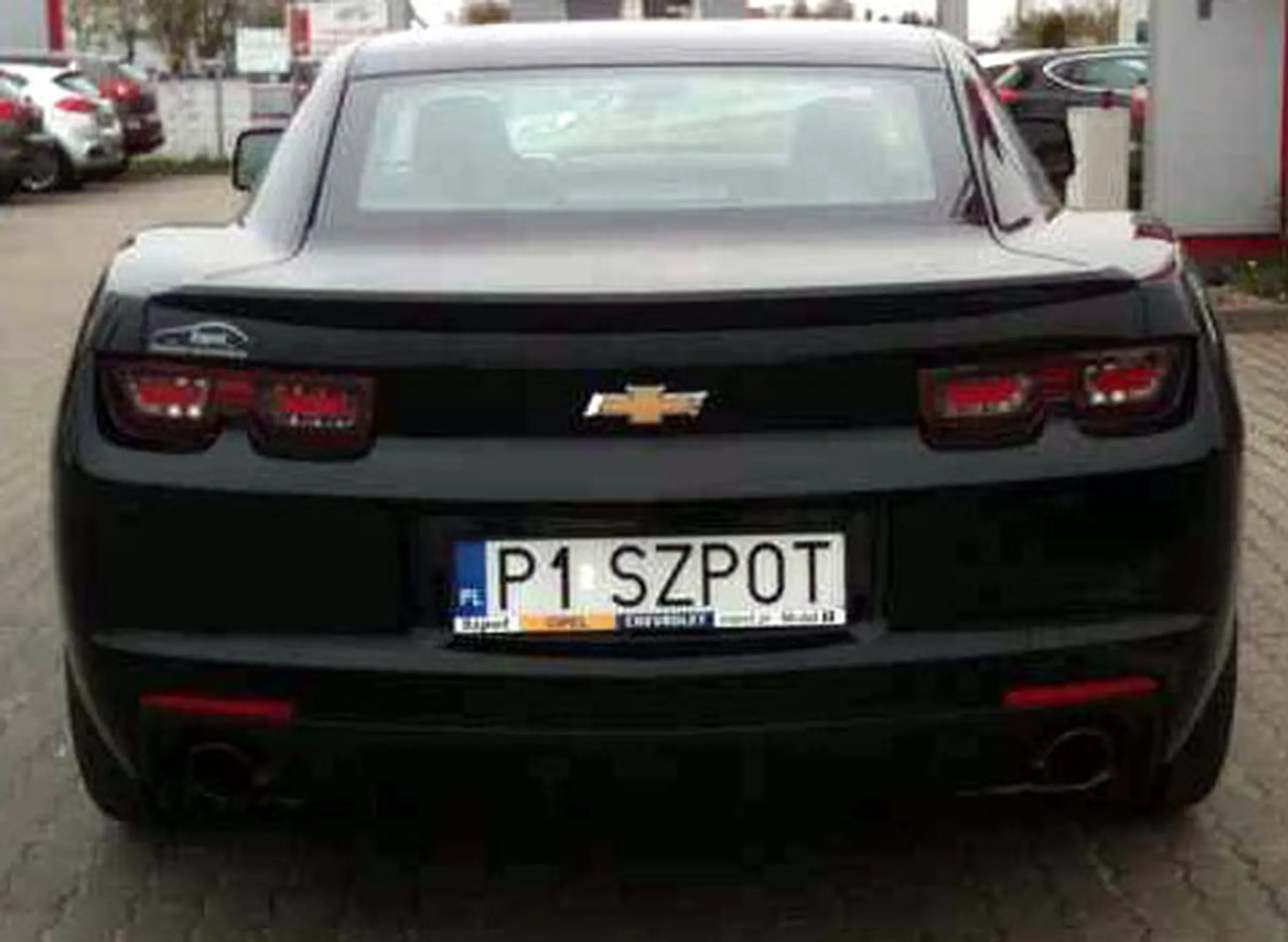 Fajny numer, blacha P1 SZPOT