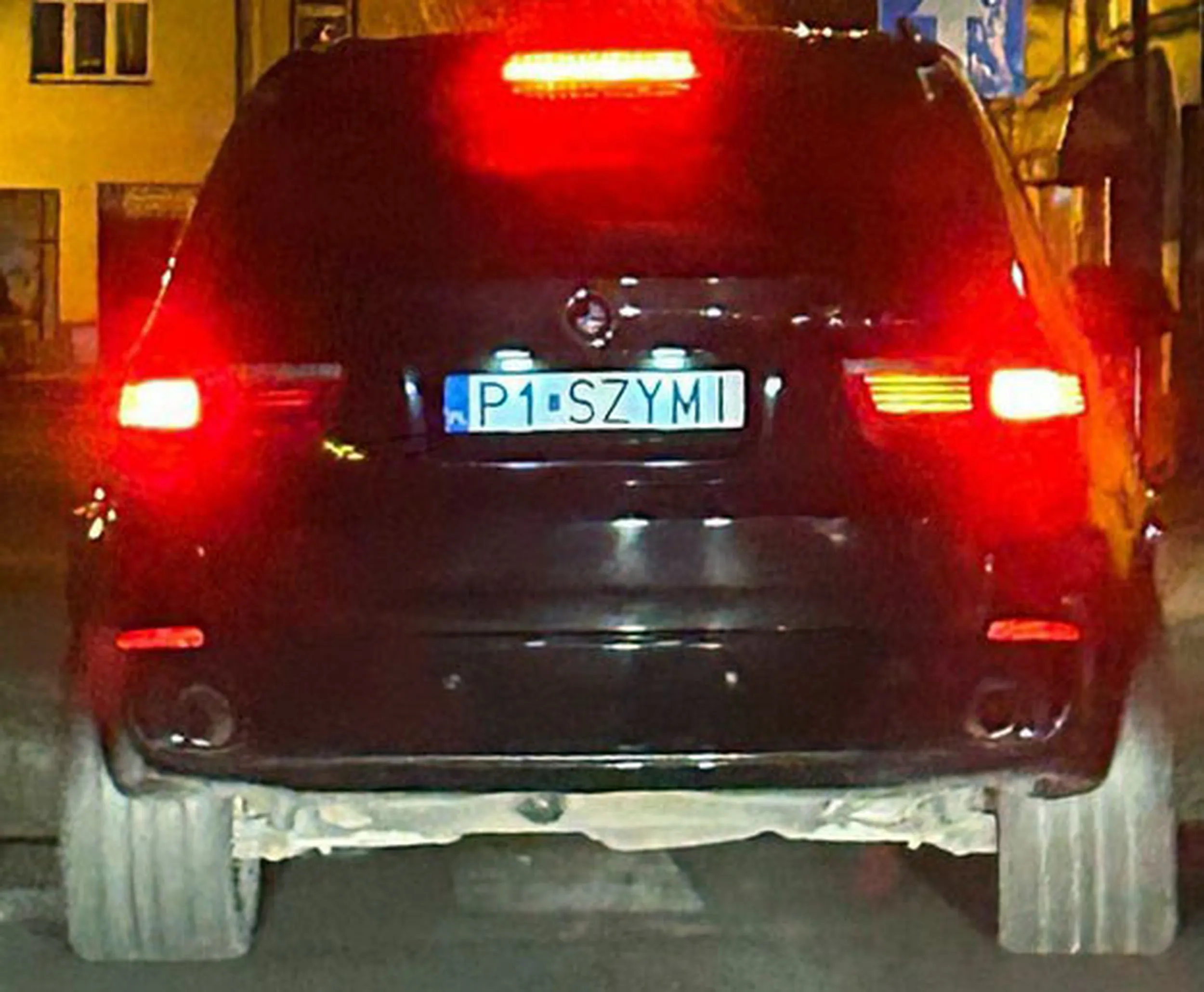 Fajny numer, blacha P1 SZYMI